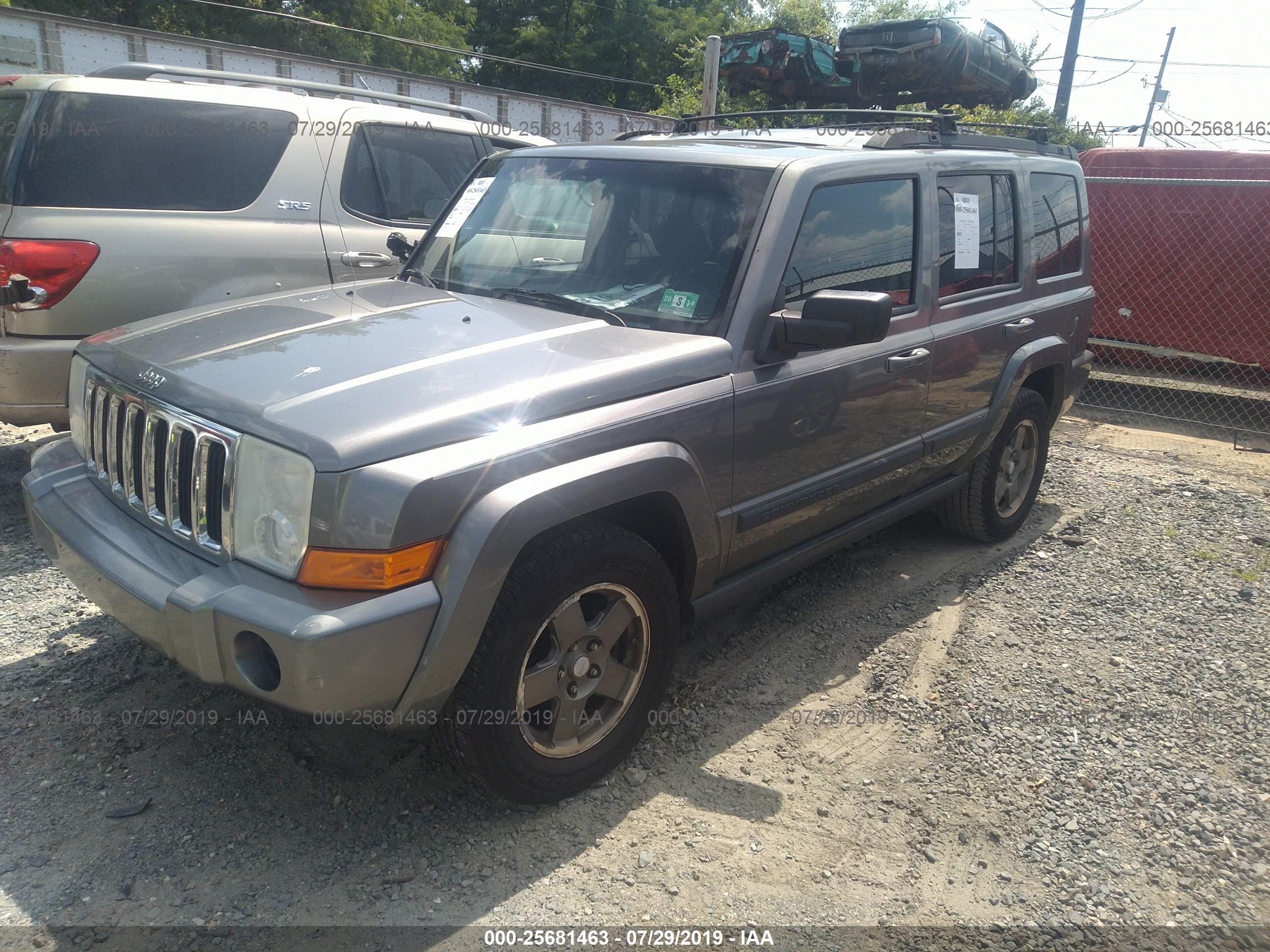 Photo 1 VIN: 1J8HG48K67C685375 - JEEP COMMANDER 