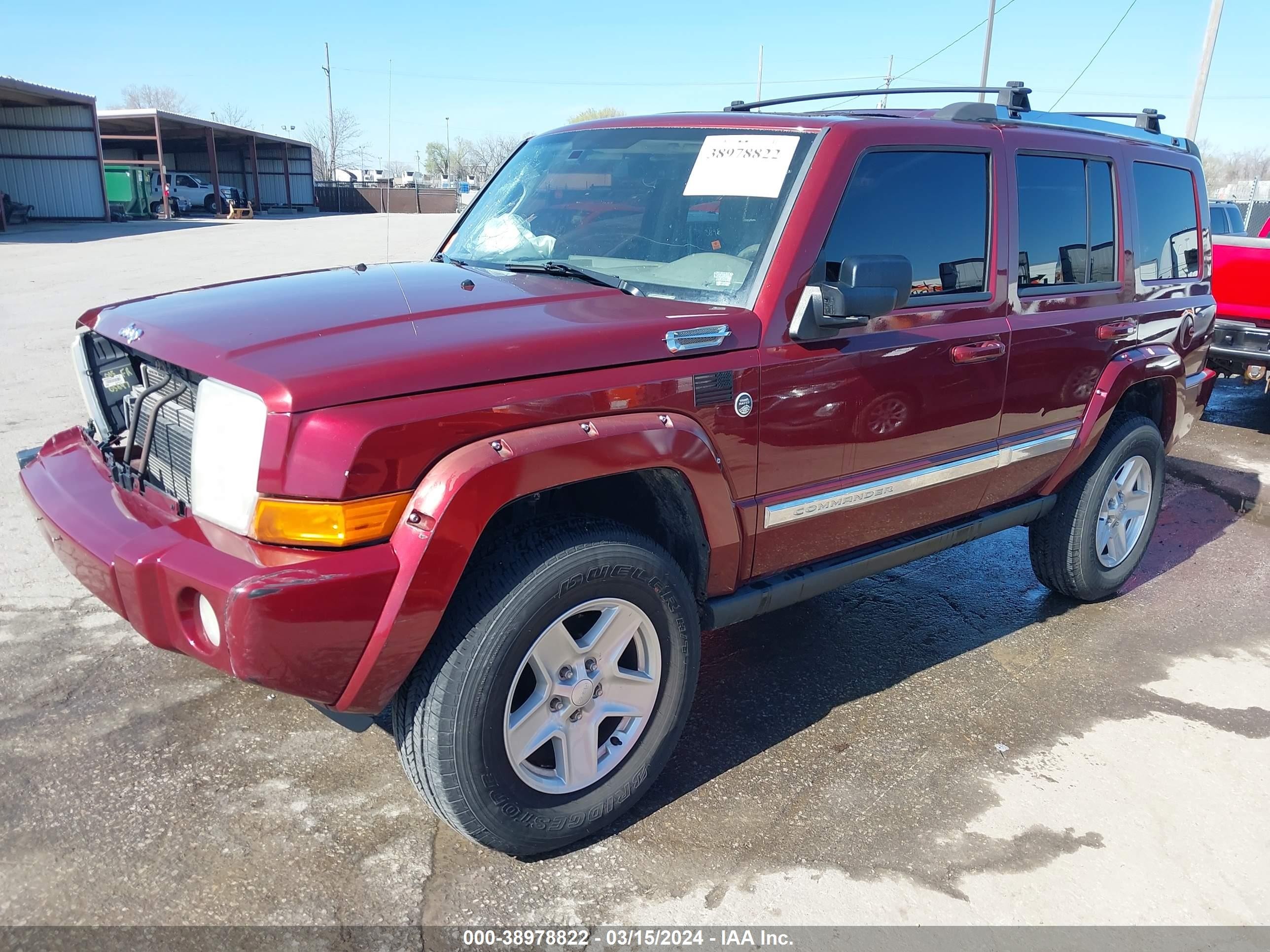 Photo 1 VIN: 1J8HG58218C184806 - JEEP COMMANDER 