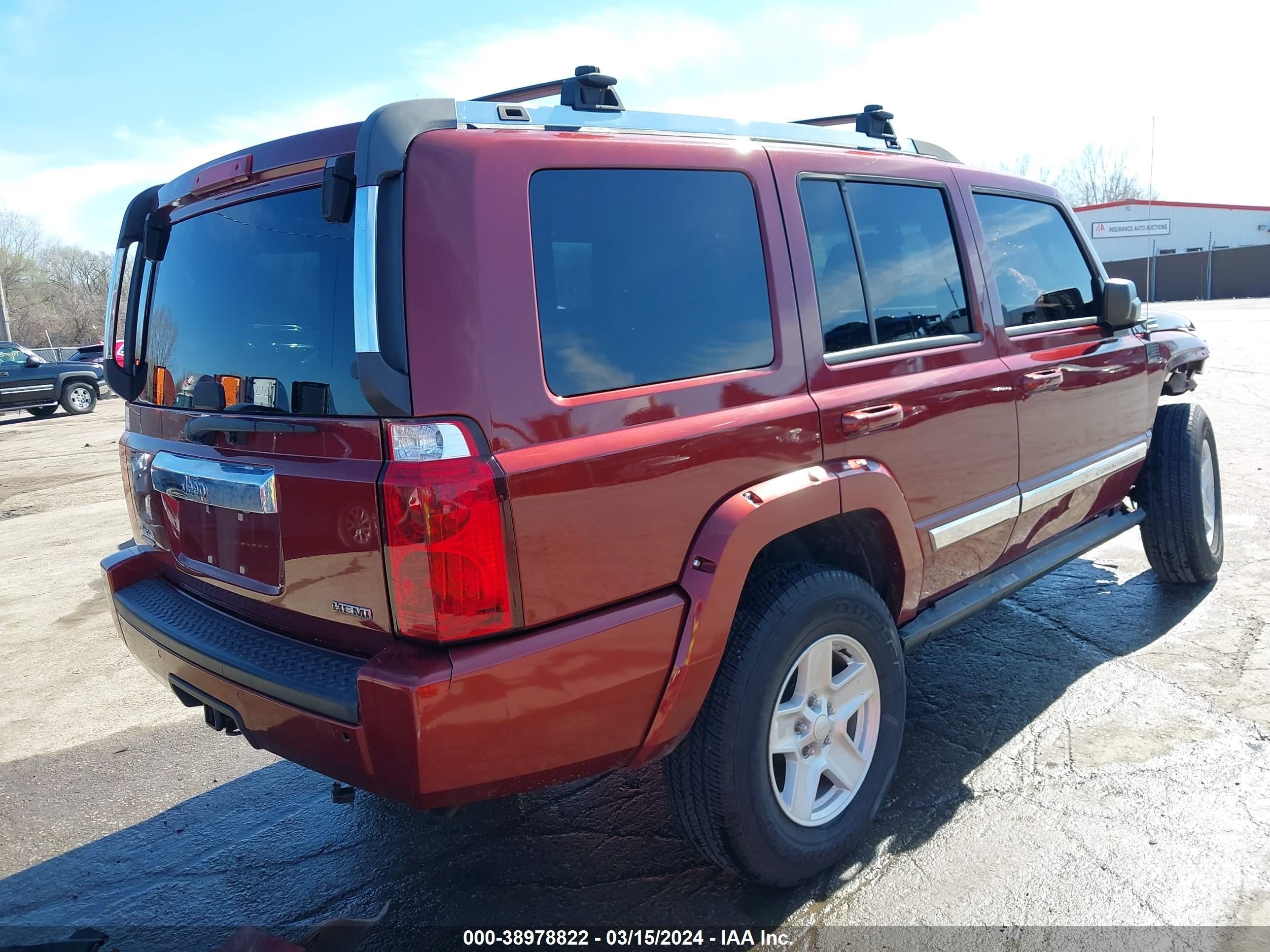 Photo 3 VIN: 1J8HG58218C184806 - JEEP COMMANDER 