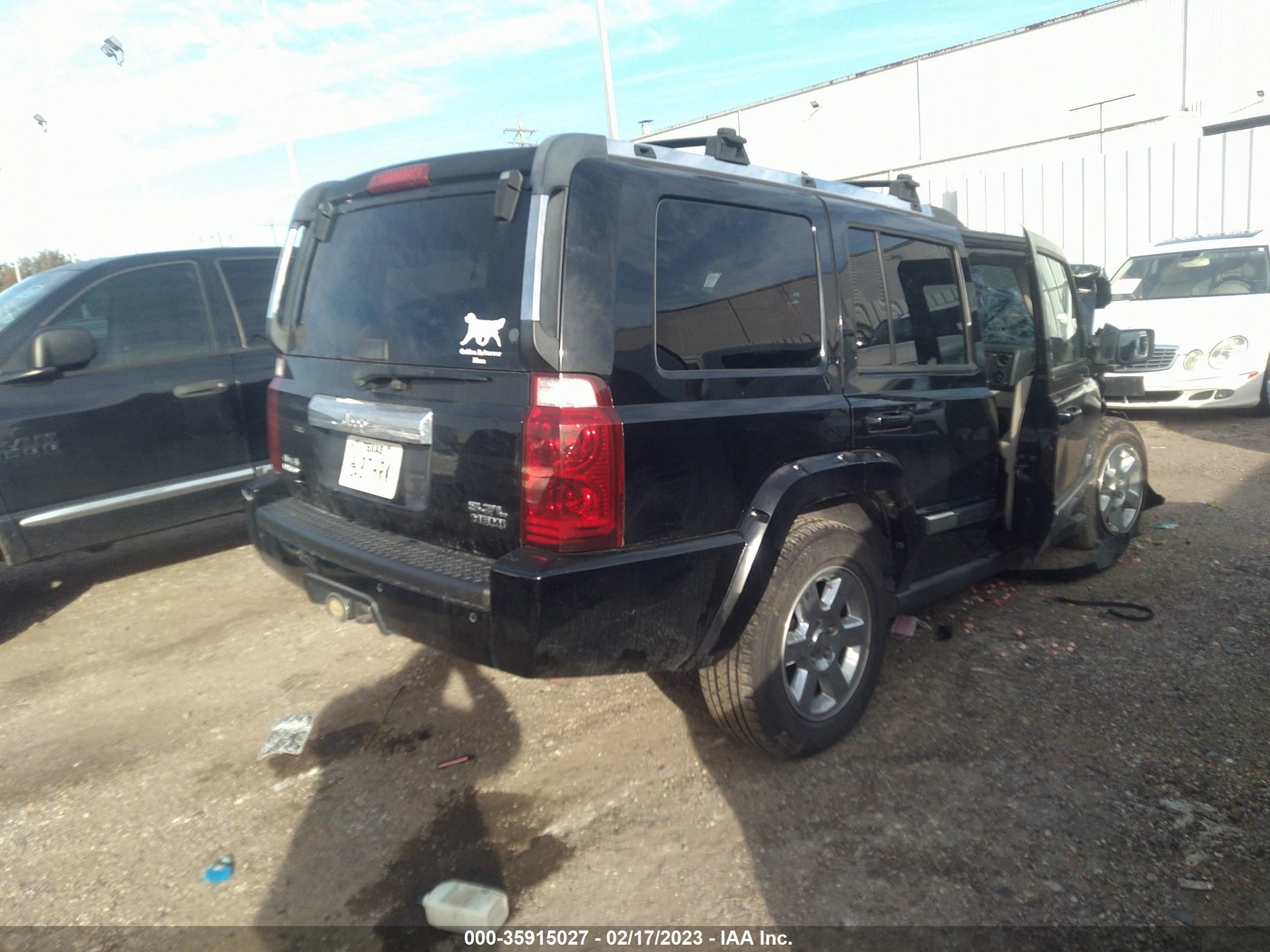 Photo 3 VIN: 1J8HG58256C127635 - JEEP COMMANDER 