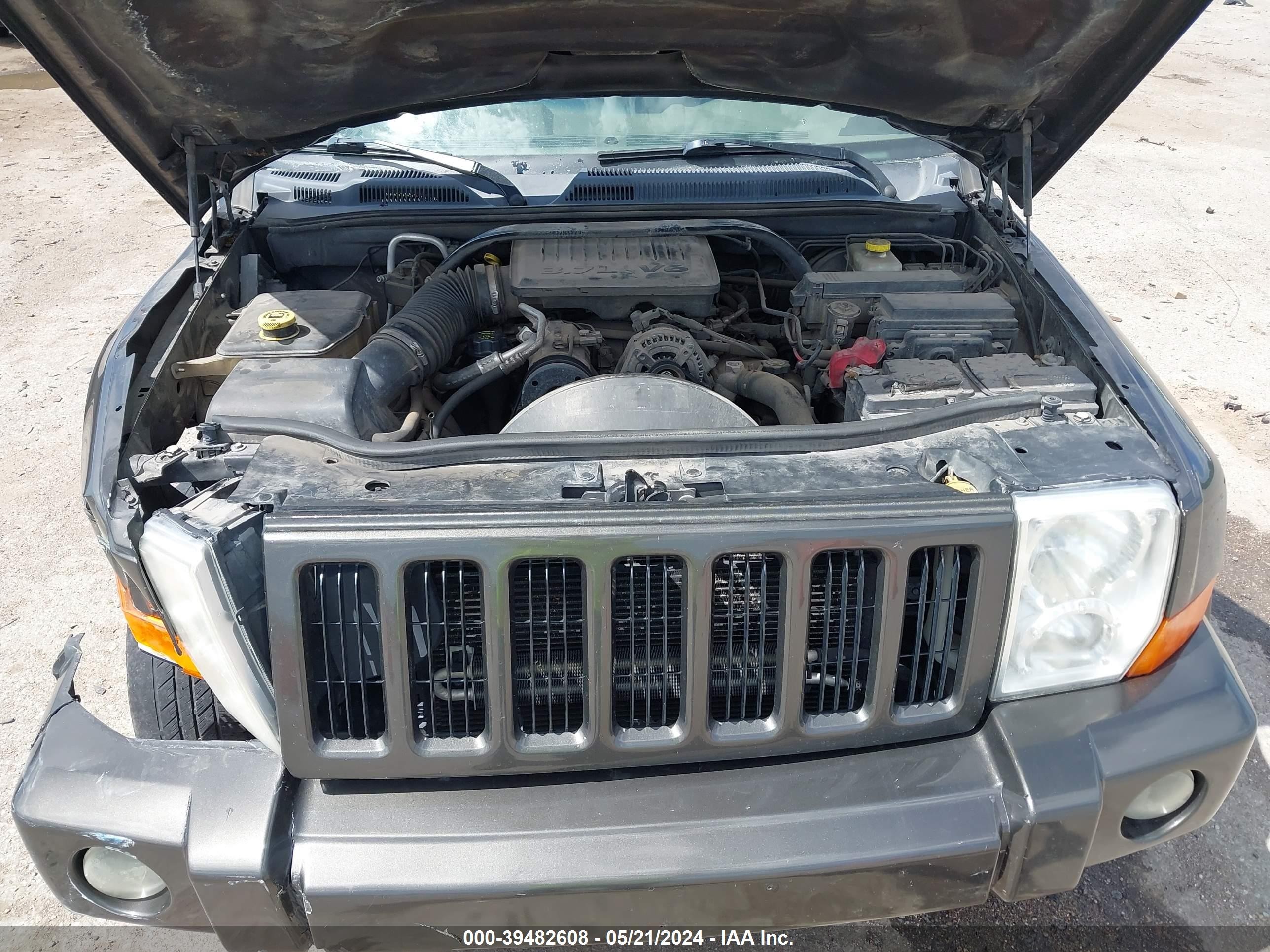 Photo 9 VIN: 1J8HH48K86C276743 - JEEP COMMANDER 