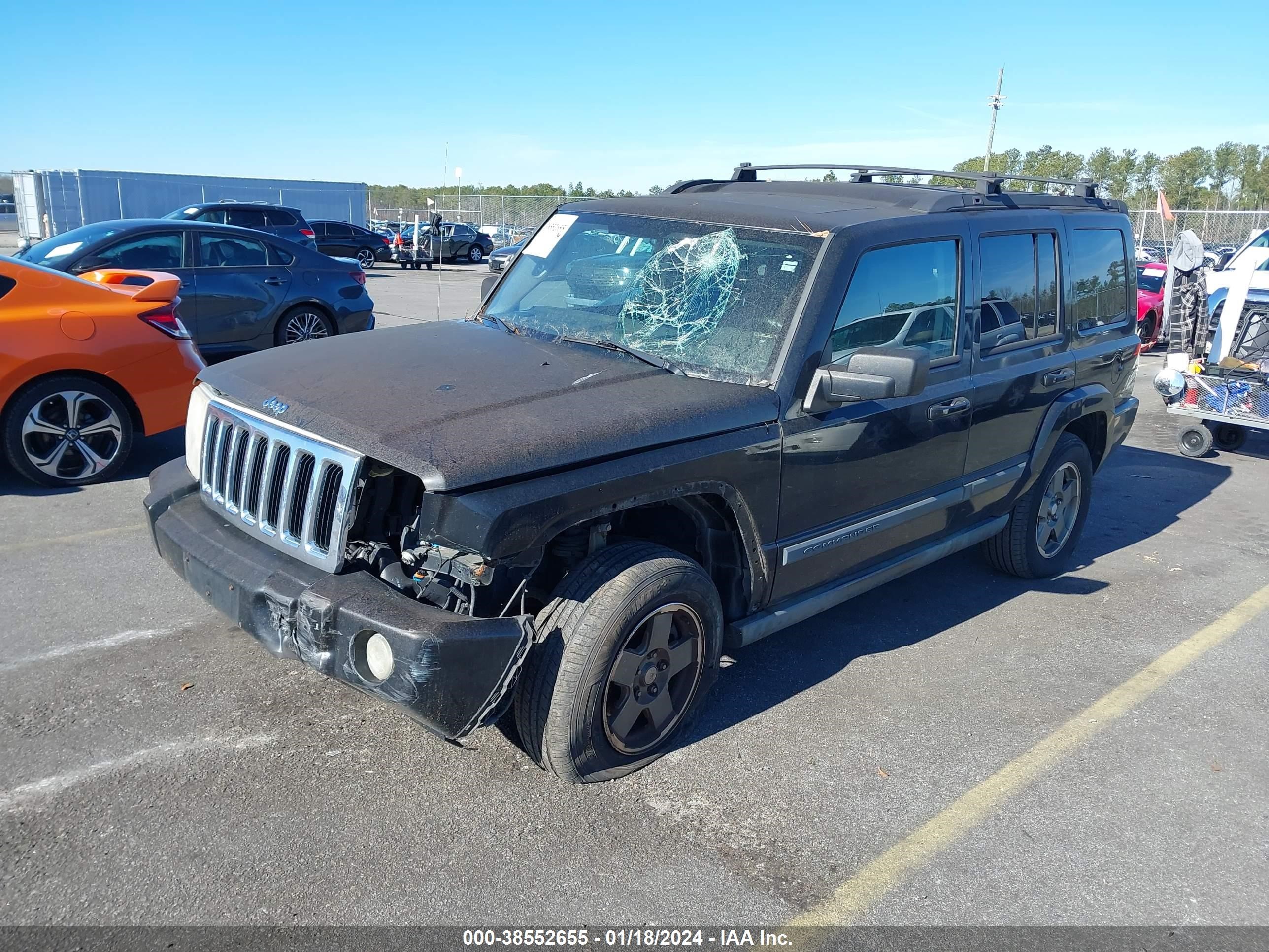 Photo 1 VIN: 1J8HH48K97C655073 - JEEP COMMANDER 