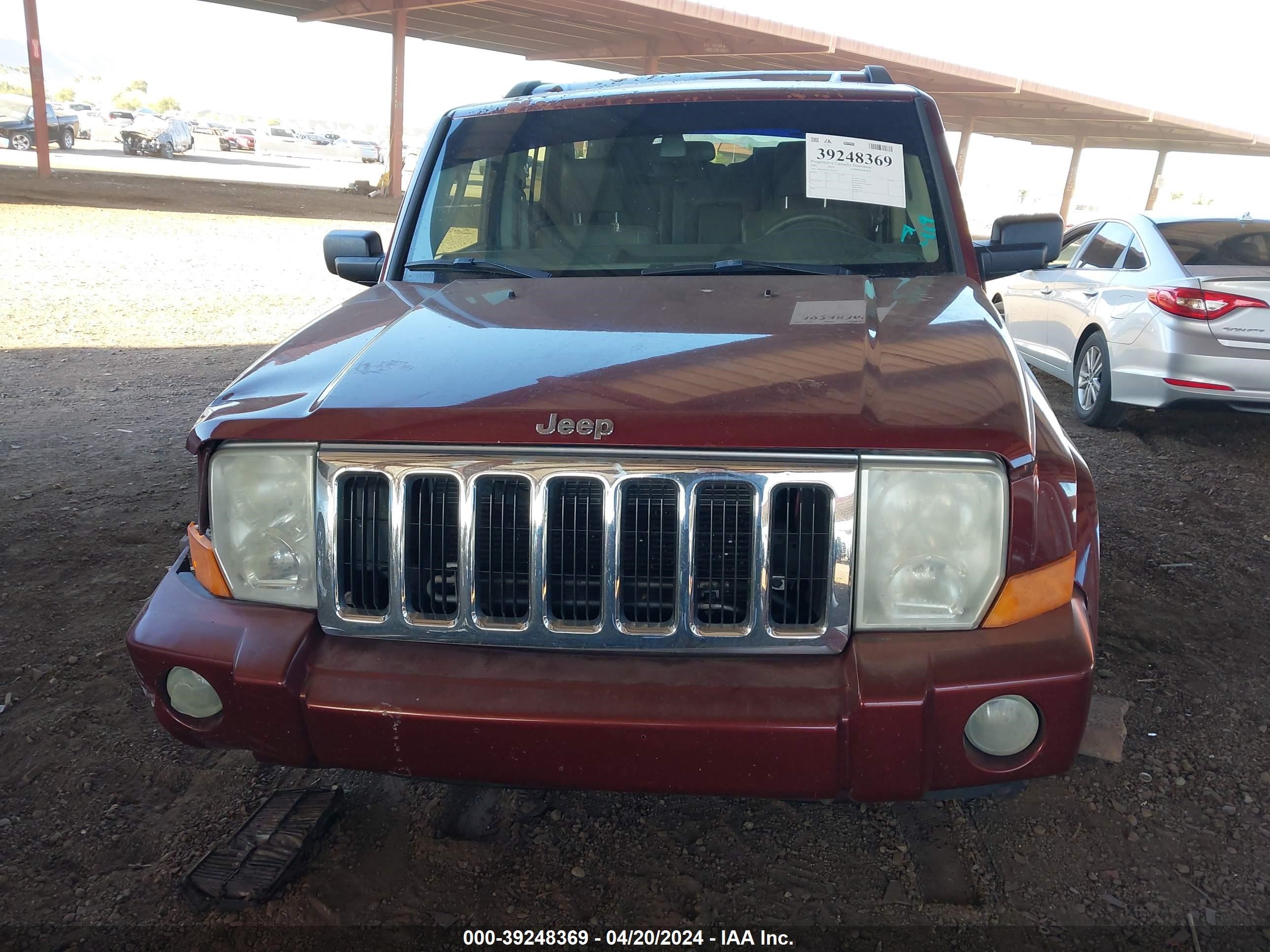 Photo 11 VIN: 1J8HH48P97C547502 - JEEP COMMANDER 