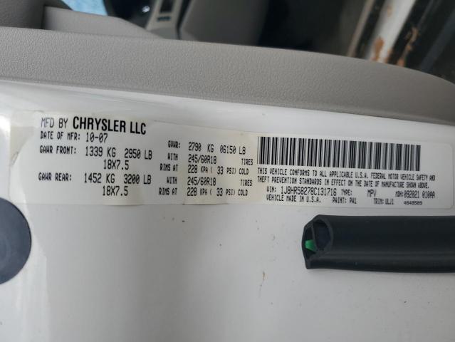 Photo 11 VIN: 1J8HR58278C131716 - JEEP GRAND CHEROKEE 