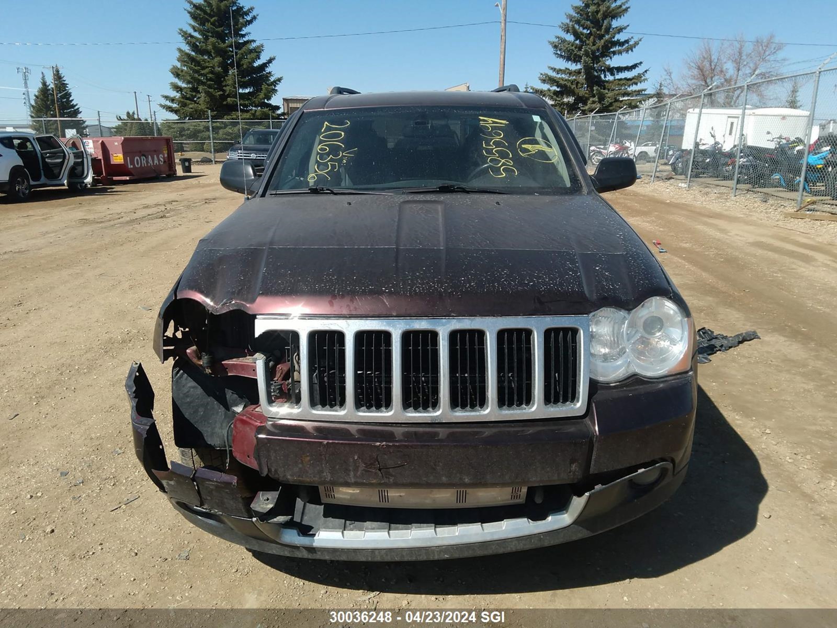 Photo 11 VIN: 1J8HR58M48C206356 - JEEP GRAND CHEROKEE 