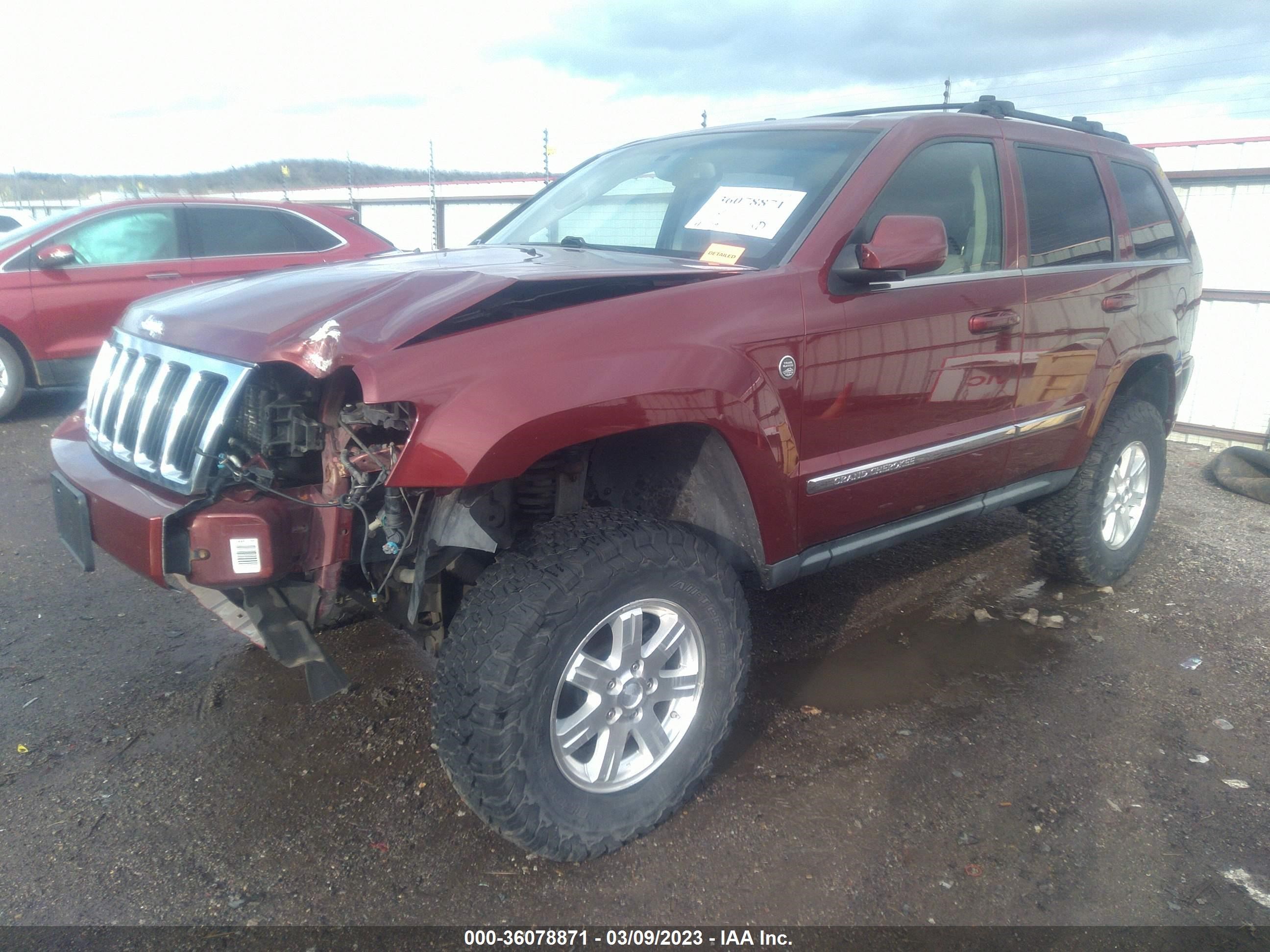 Photo 1 VIN: 1J8HR58NX8C209674 - JEEP GRAND CHEROKEE 