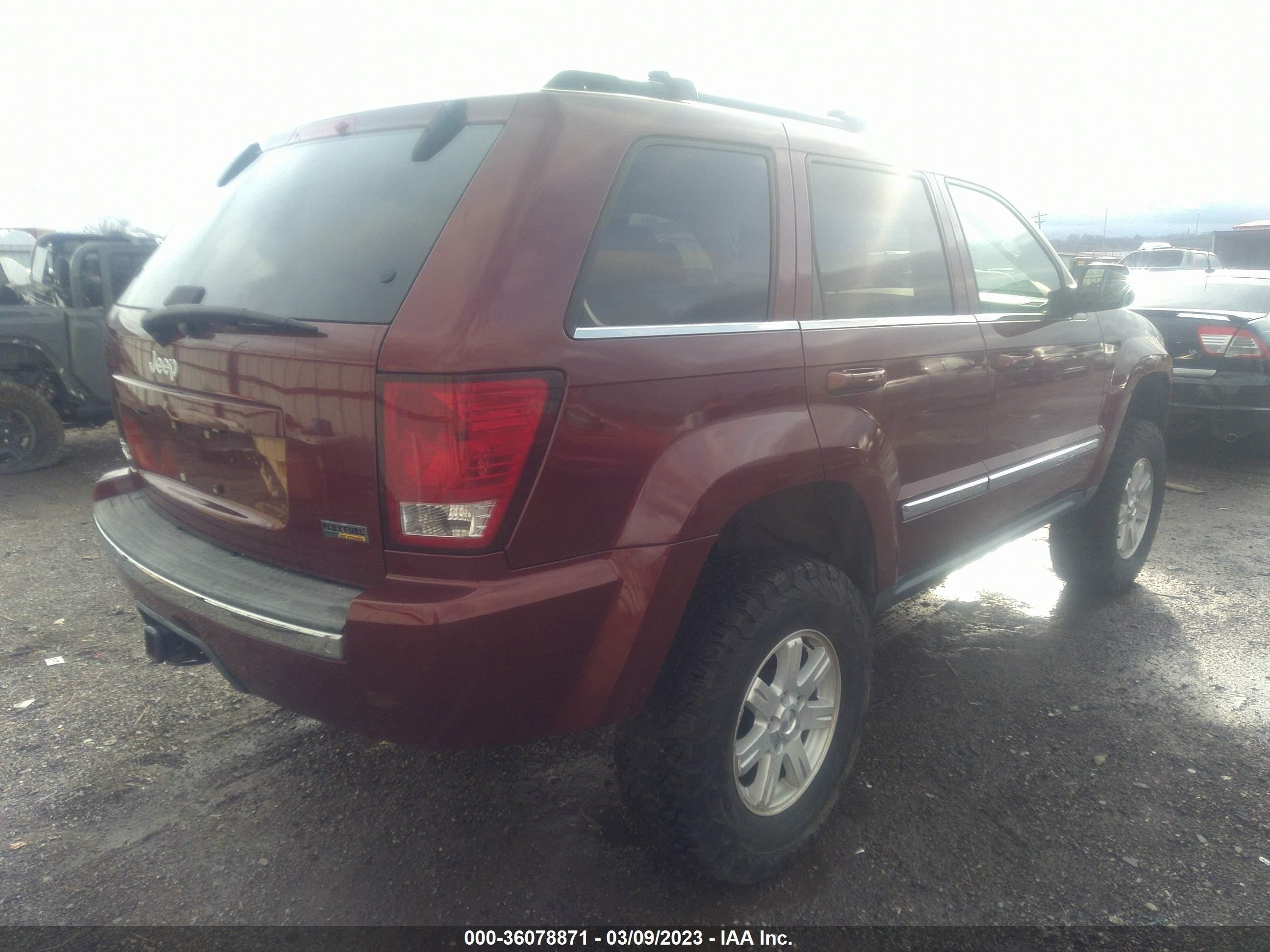 Photo 3 VIN: 1J8HR58NX8C209674 - JEEP GRAND CHEROKEE 