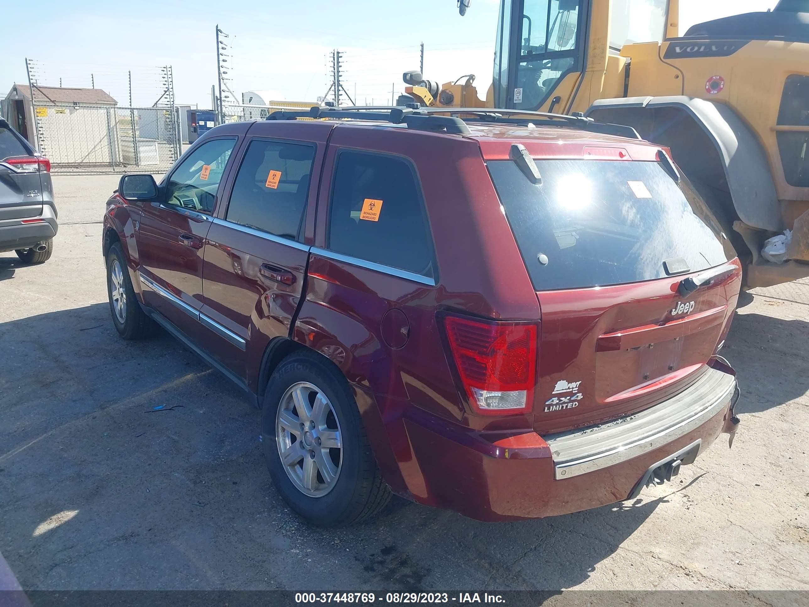 Photo 2 VIN: 1J8HR58P79C520594 - JEEP GRAND CHEROKEE 