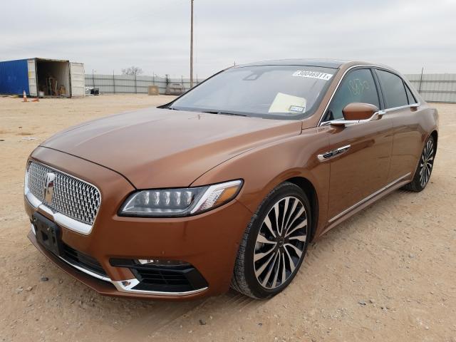 Photo 1 VIN: 1LN6L9AP6J5609644 - LINCOLN CONTINENTA 