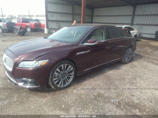 Photo 1 VIN: 1LN6L9NC8H5631596 - LINCOLN CONTINENTAL 