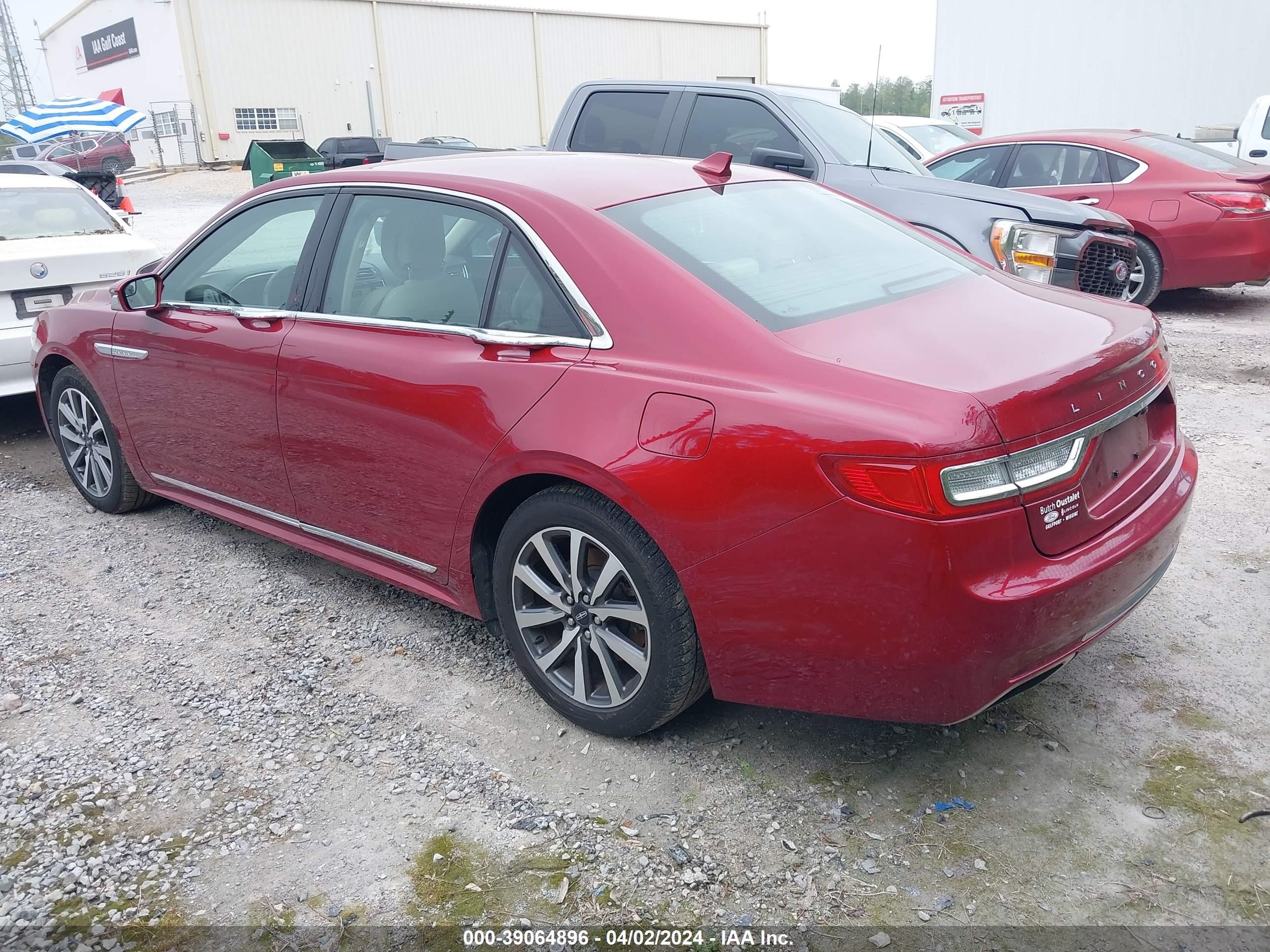 Photo 2 VIN: 1LN6L9PK2J5606526 - LINCOLN CONTINENTAL 