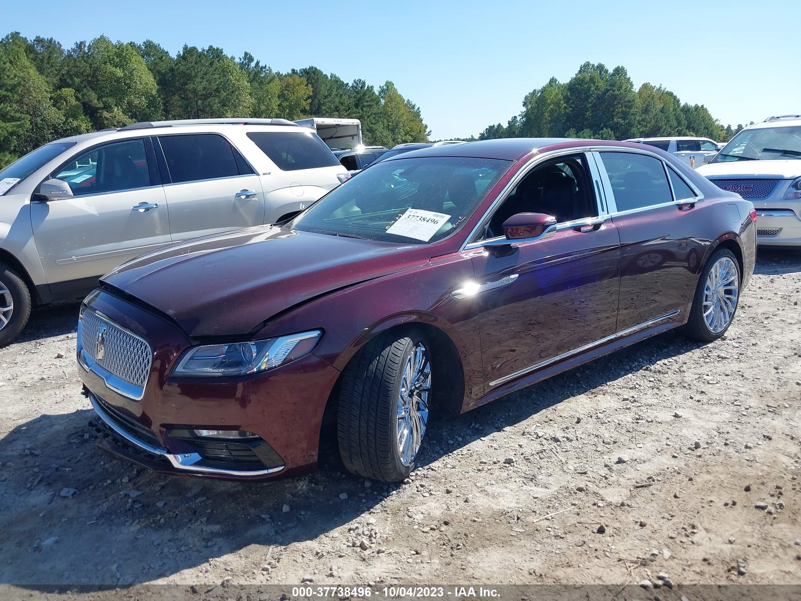 Photo 1 VIN: 1LN6L9PK7H5631366 - LINCOLN CONTINENTAL 