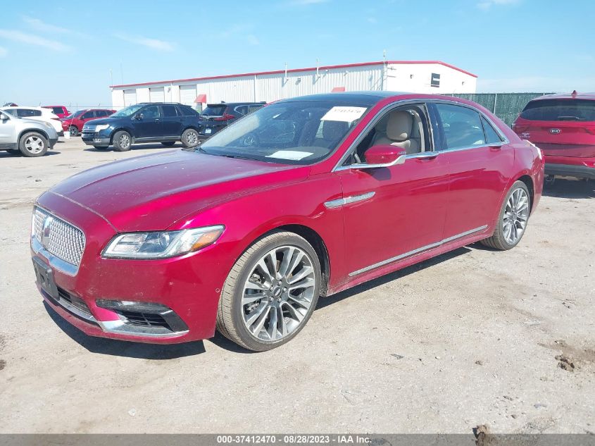 Photo 1 VIN: 1LN6L9RP3H5617053 - LINCOLN CONTINENTAL 