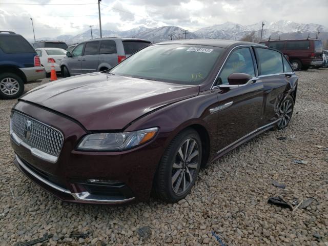 Photo 1 VIN: 1LN6L9UK7J5600032 - LINCOLN CONTINENTA 