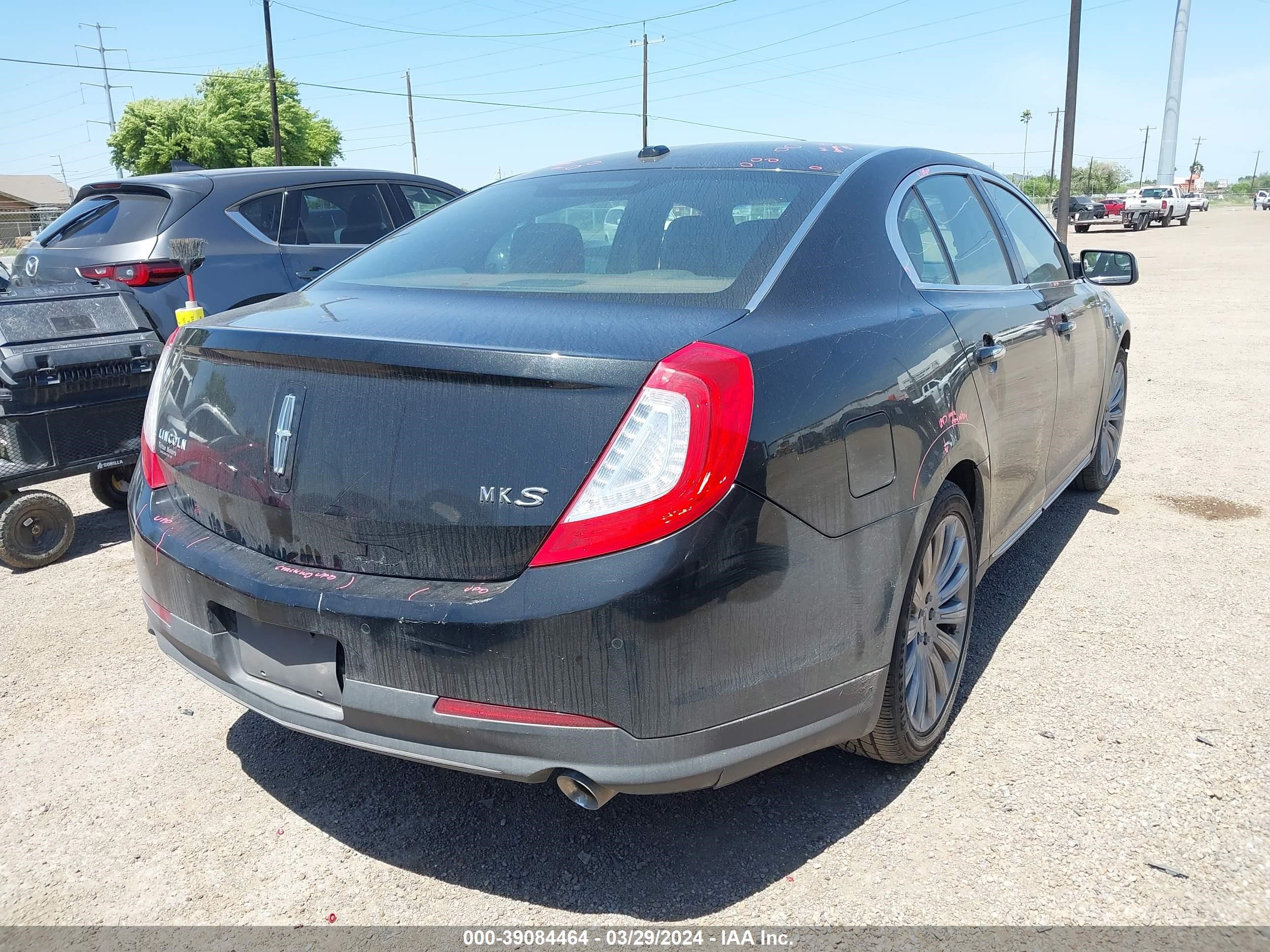 Photo 3 VIN: 1LNHL9DK1DG600917 - LINCOLN MKS 