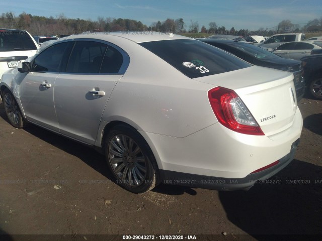 Photo 2 VIN: 1LNHL9DK9EG600973 - LINCOLN MKS 