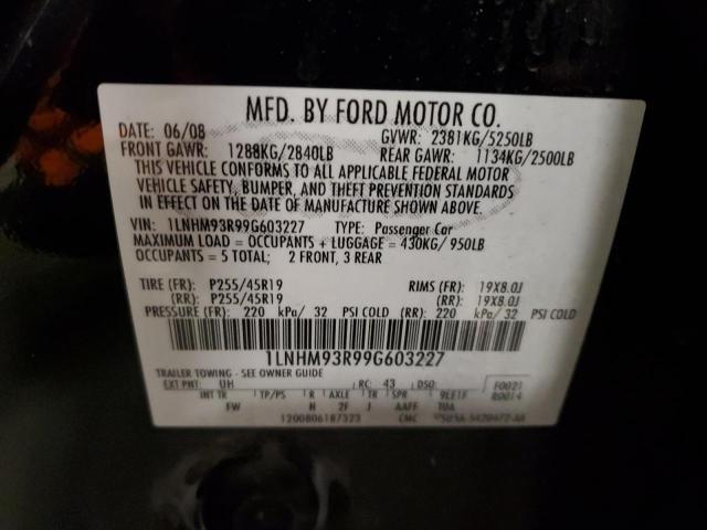 Photo 11 VIN: 1LNHM93R99G603227 - LINCOLN MKS 