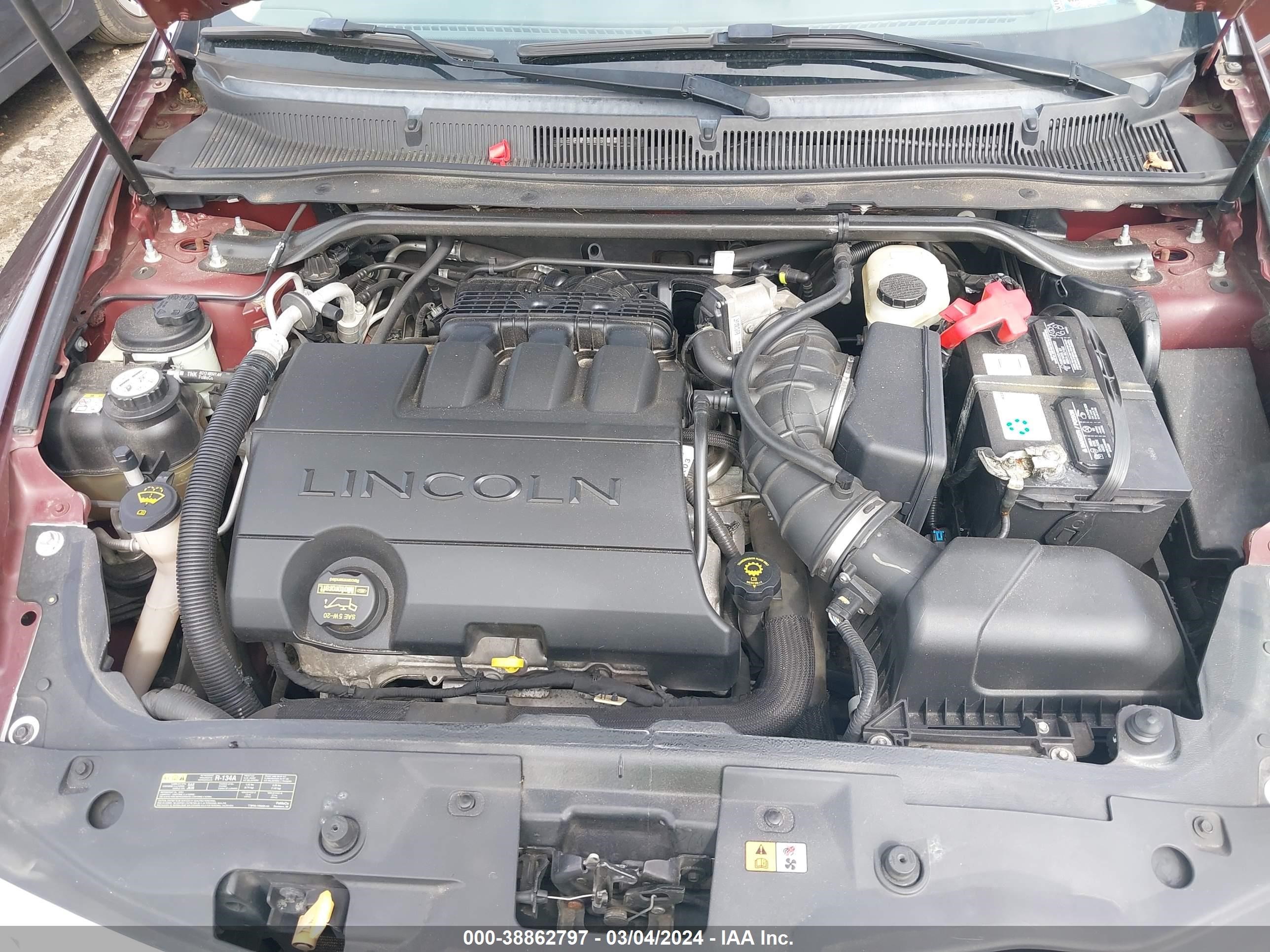 Photo 9 VIN: 1LNHM94R29G625567 - LINCOLN MKS 