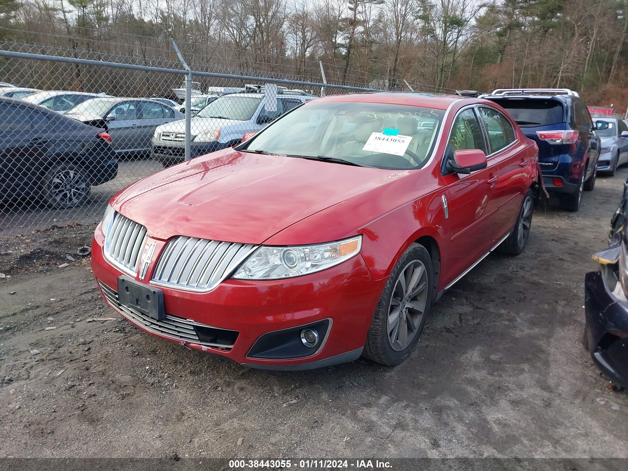 Photo 1 VIN: 1LNHM94R39G604355 - LINCOLN MKS 