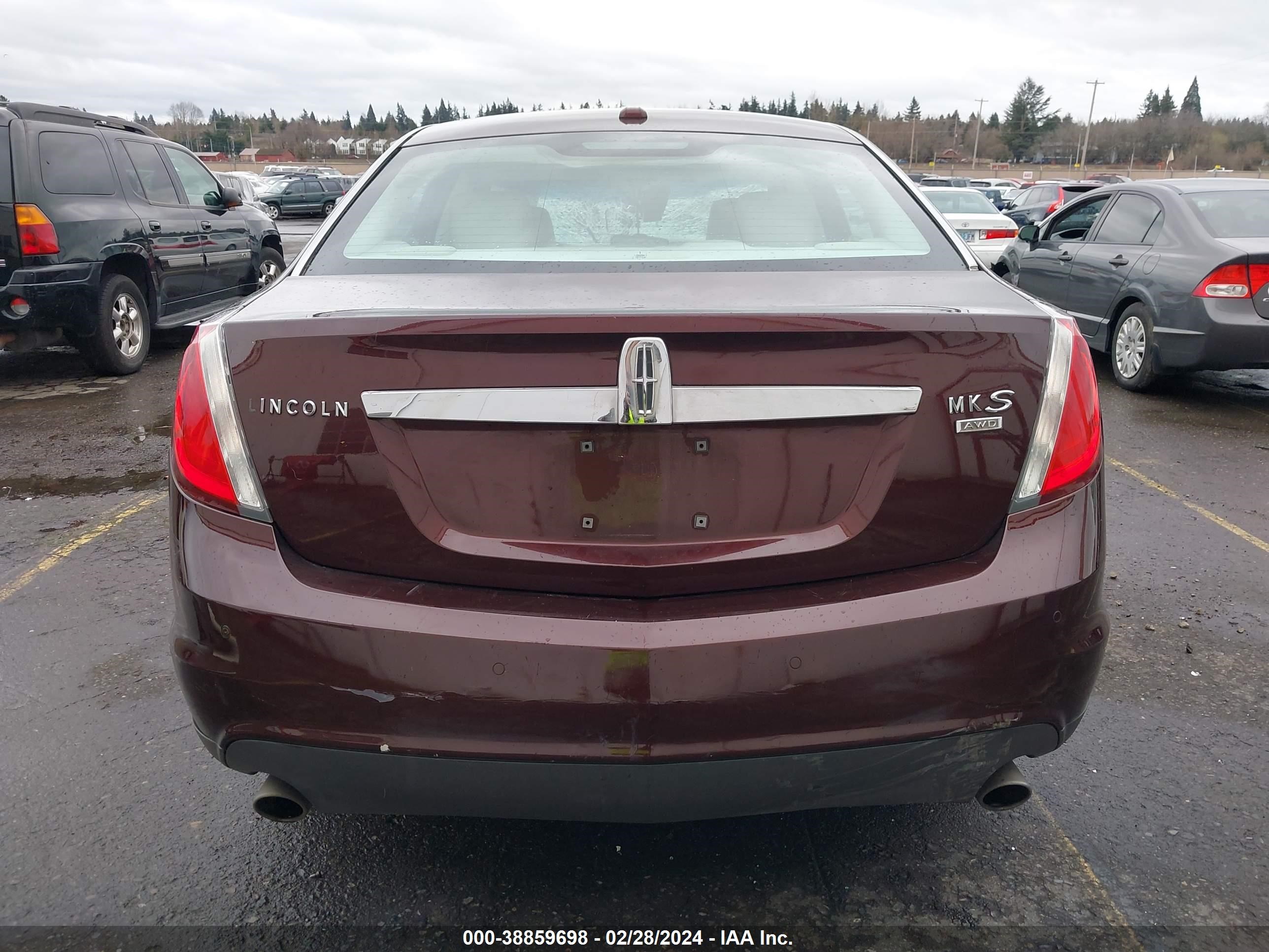 Photo 15 VIN: 1LNHM94R59G624848 - LINCOLN MKS 