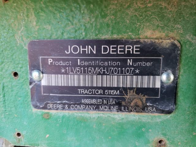 Photo 9 VIN: 1LV5115MKHJ701107 - JOHN DEERE COMMERCIAL 