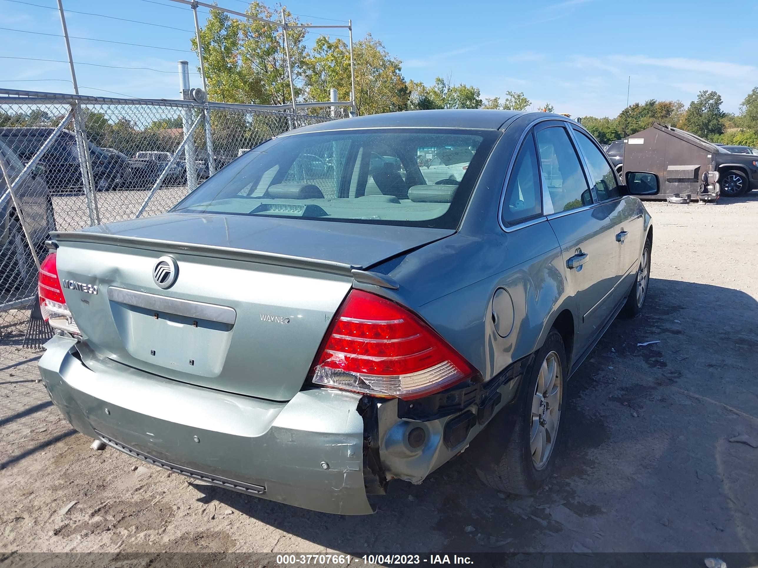 Photo 3 VIN: 1MEFM401056601968 - MERCURY MONTEGO 