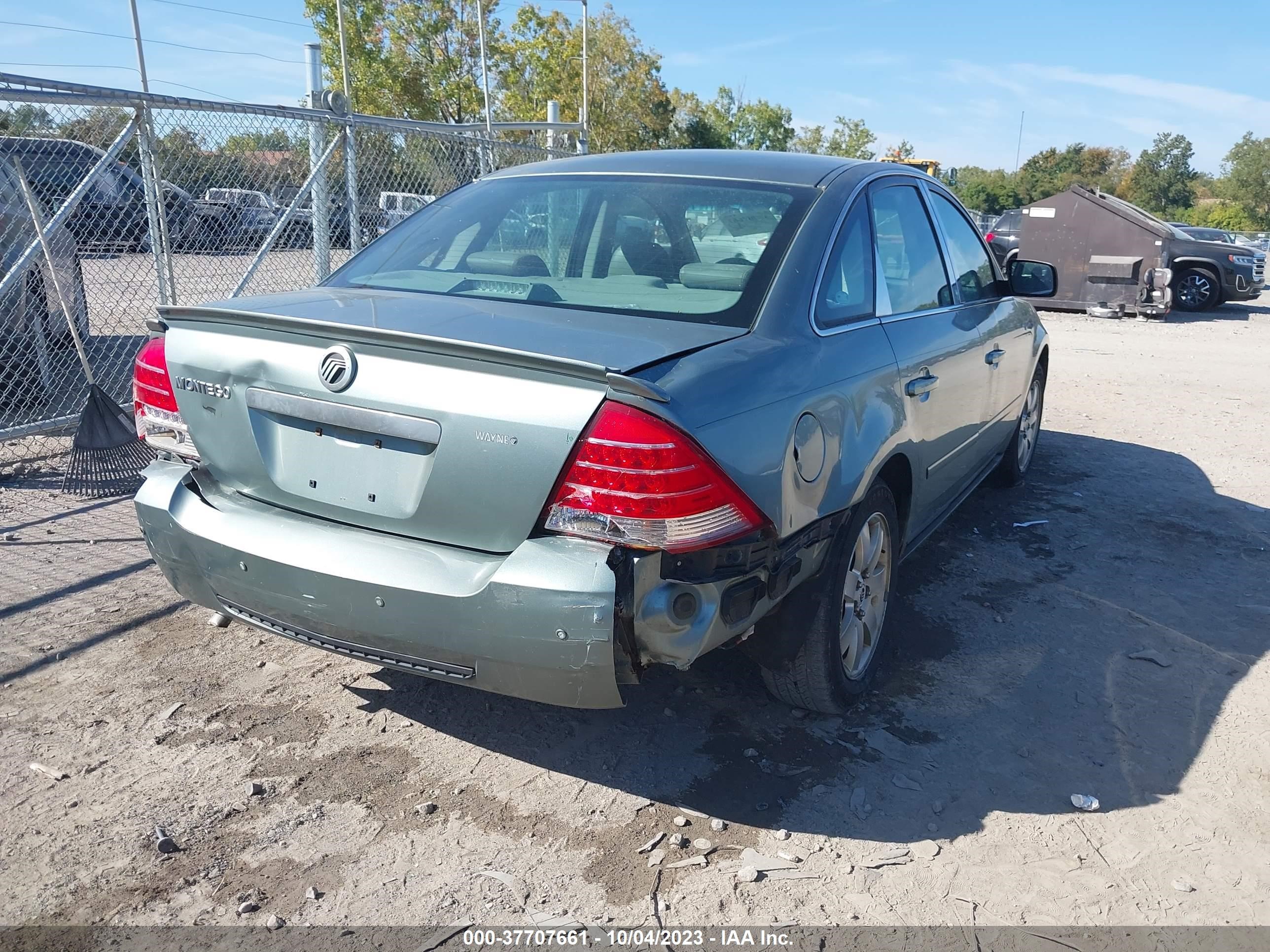 Photo 5 VIN: 1MEFM401056601968 - MERCURY MONTEGO 