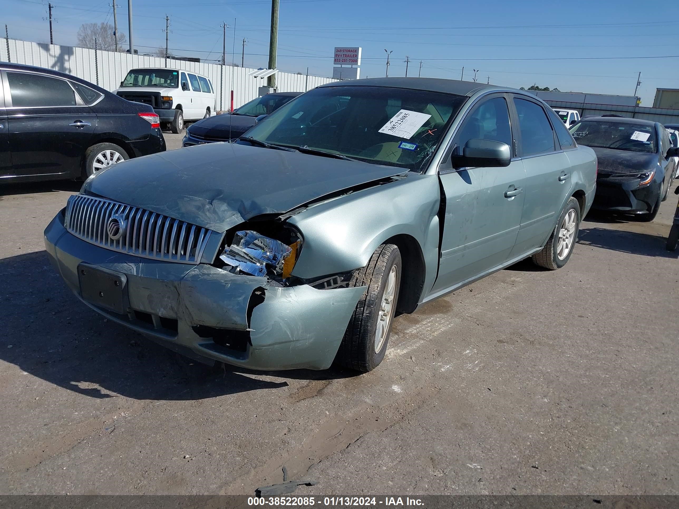 Photo 1 VIN: 1MEFM40105G615031 - MERCURY MONTEGO 