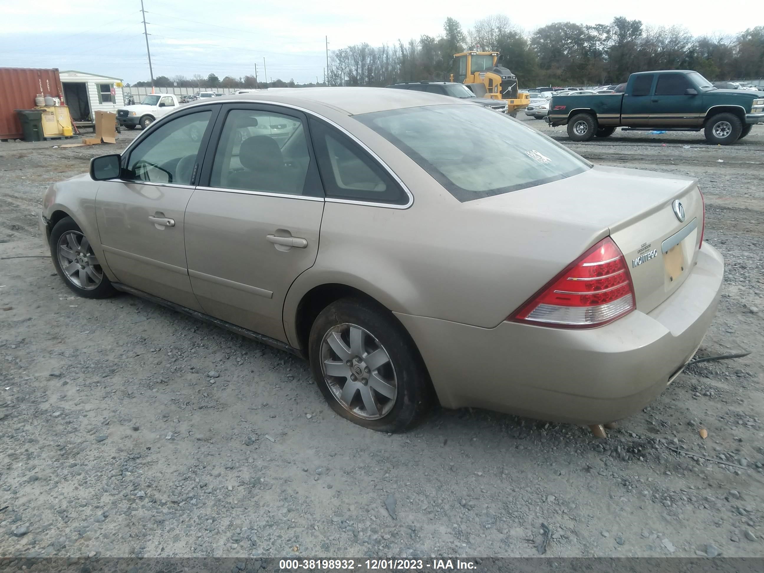 Photo 2 VIN: 1MEFM40105G627437 - MERCURY MONTEGO 