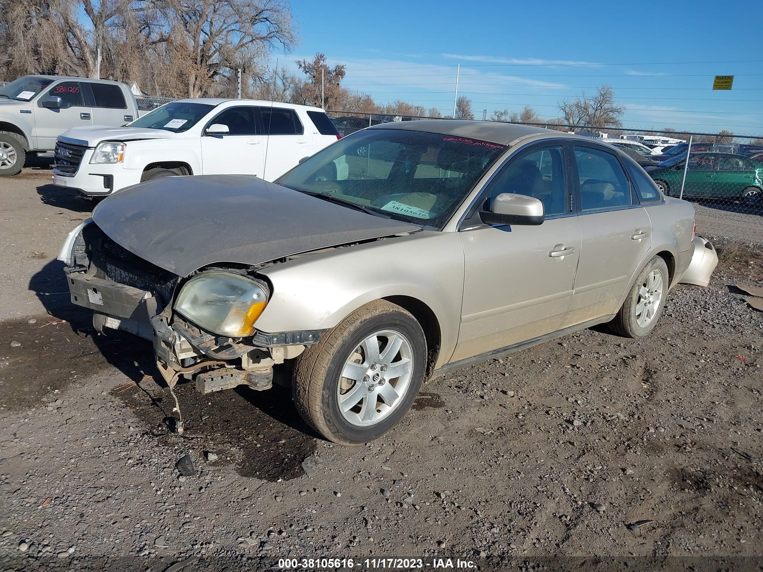 Photo 1 VIN: 1MEFM40126G606557 - MERCURY MONTEGO 