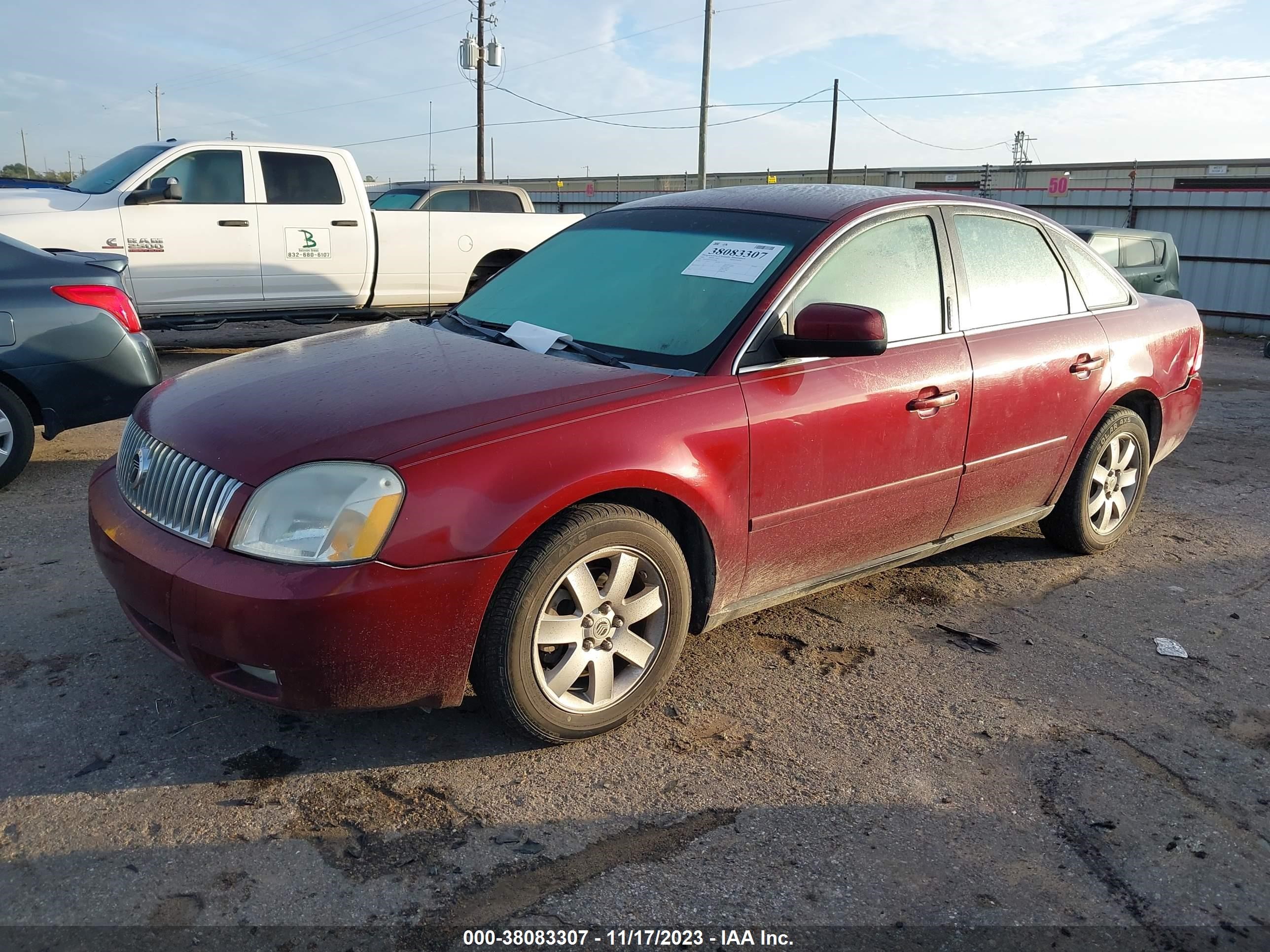 Photo 1 VIN: 1MEFM40195G604058 - MERCURY MONTEGO 