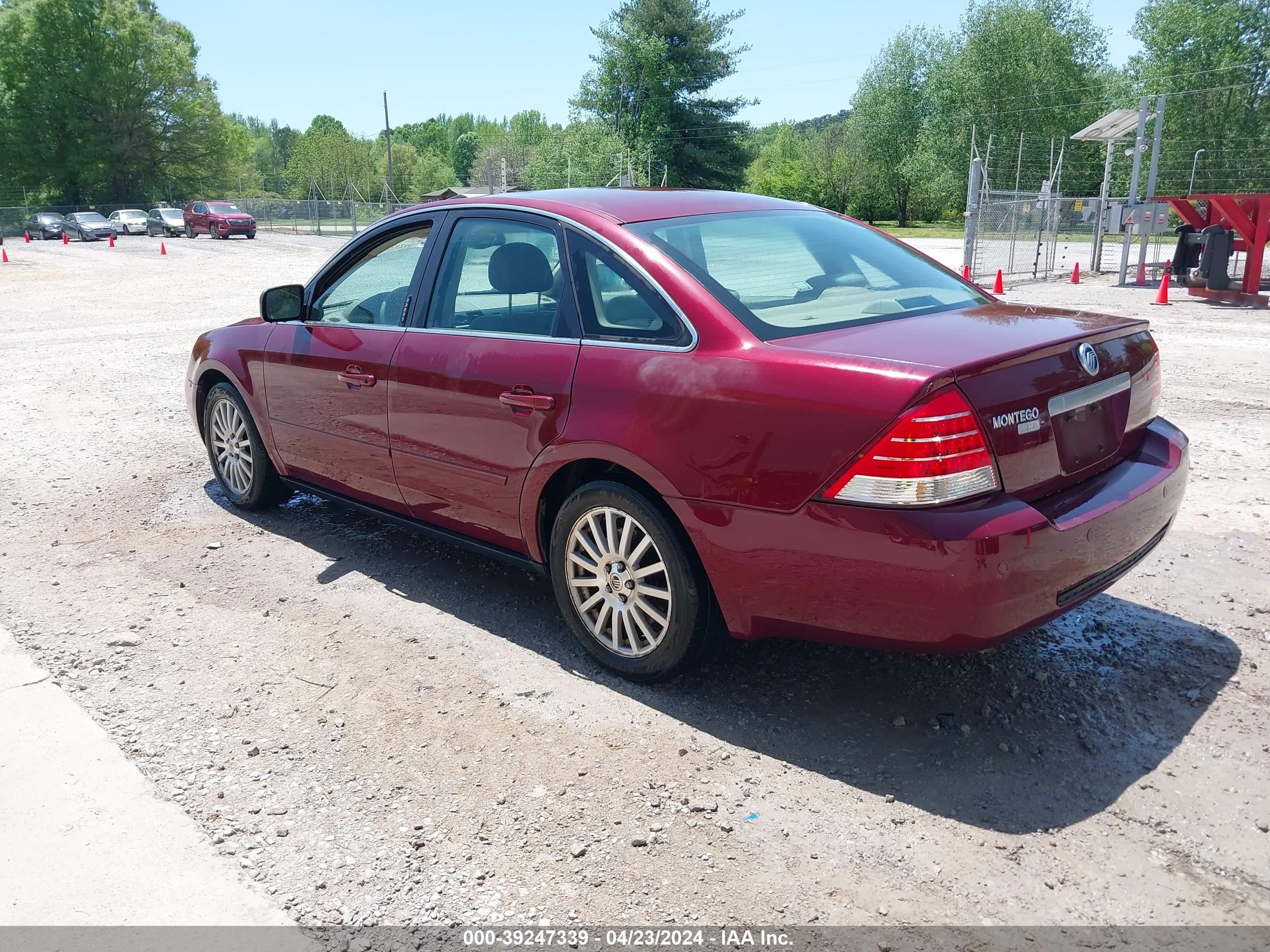 Photo 2 VIN: 1MEFM42125G620793 - MERCURY MONTEGO 