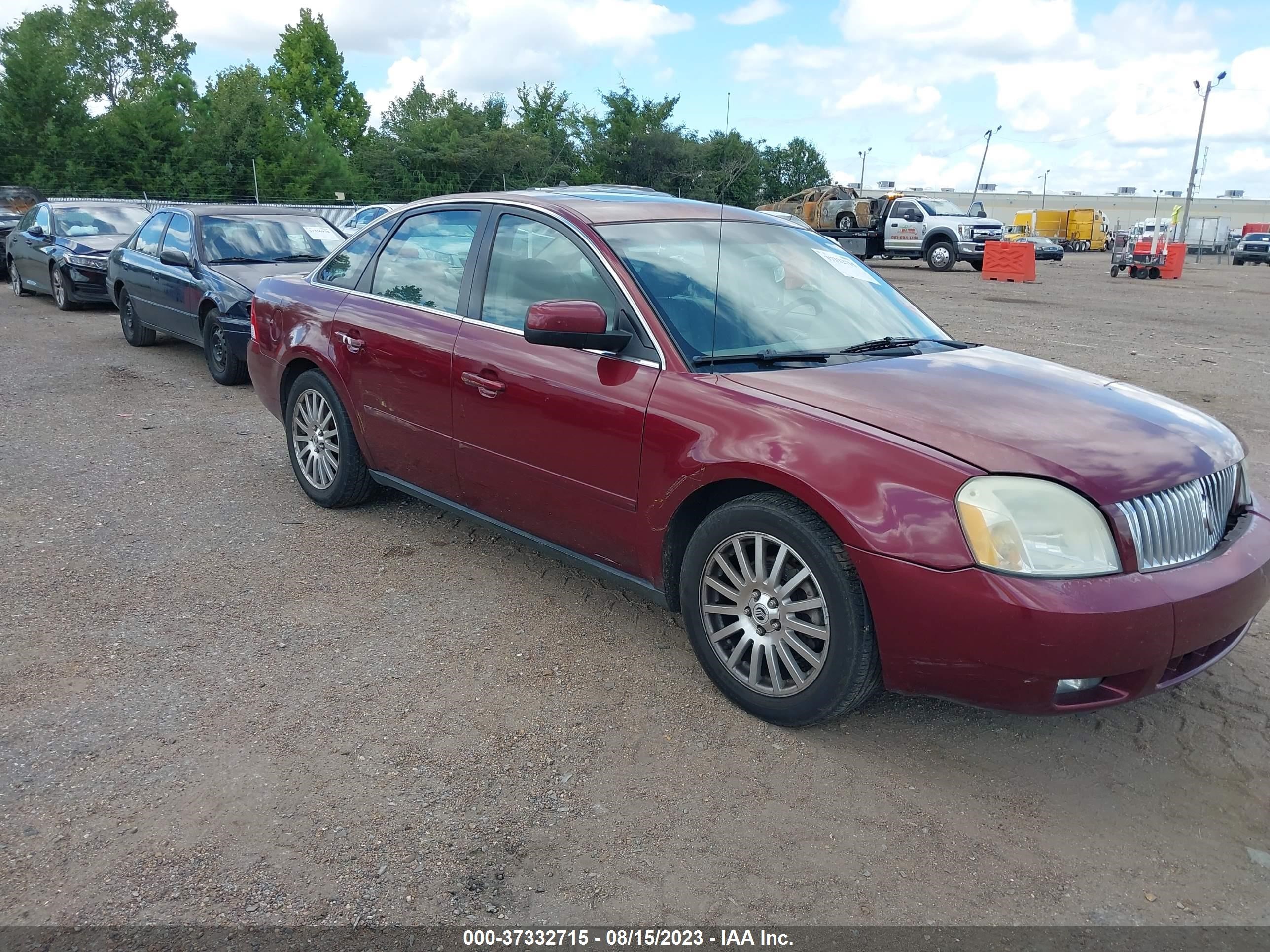 Photo 0 VIN: 1MEFM421X5G624168 - MERCURY MONTEGO 