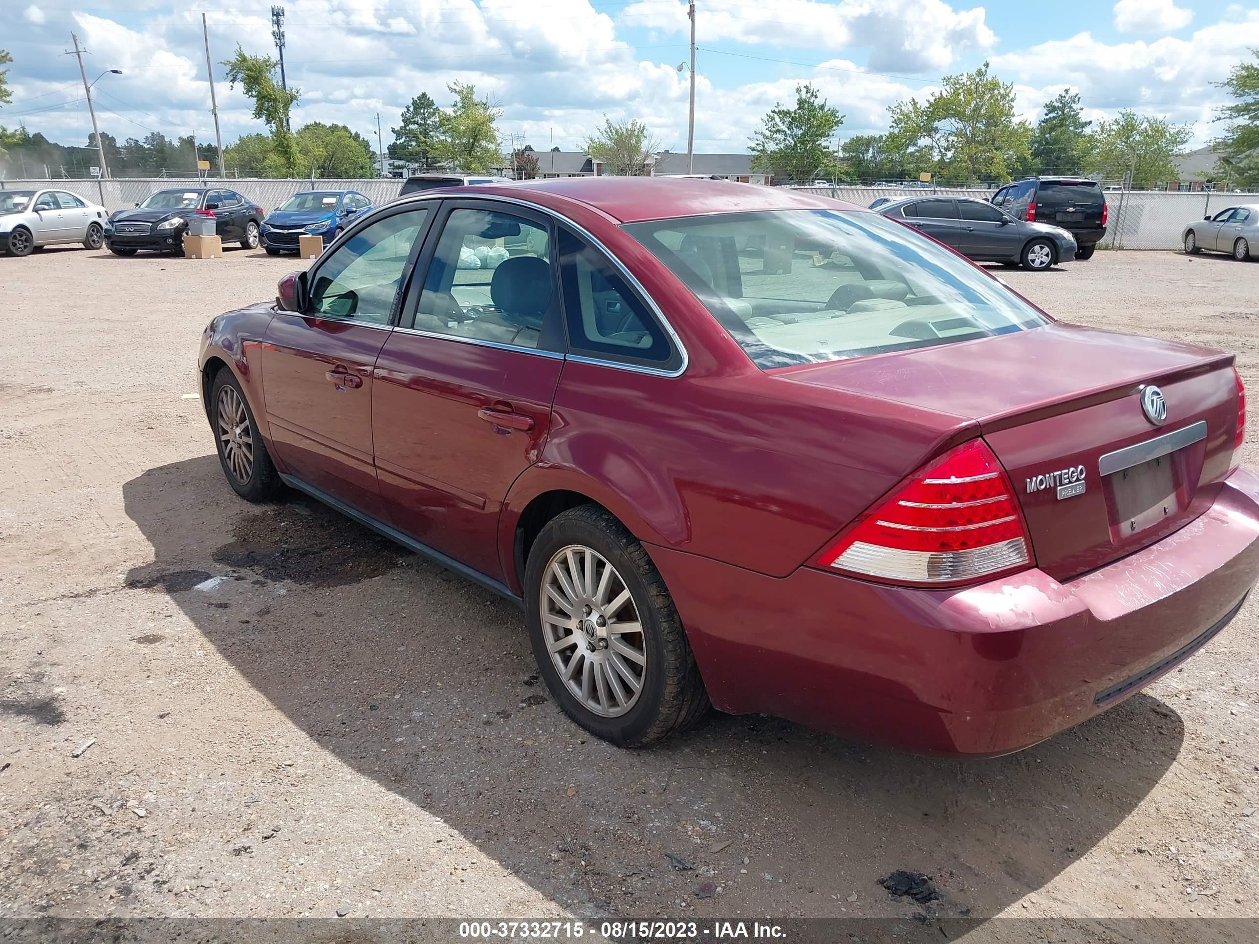 Photo 2 VIN: 1MEFM421X5G624168 - MERCURY MONTEGO 