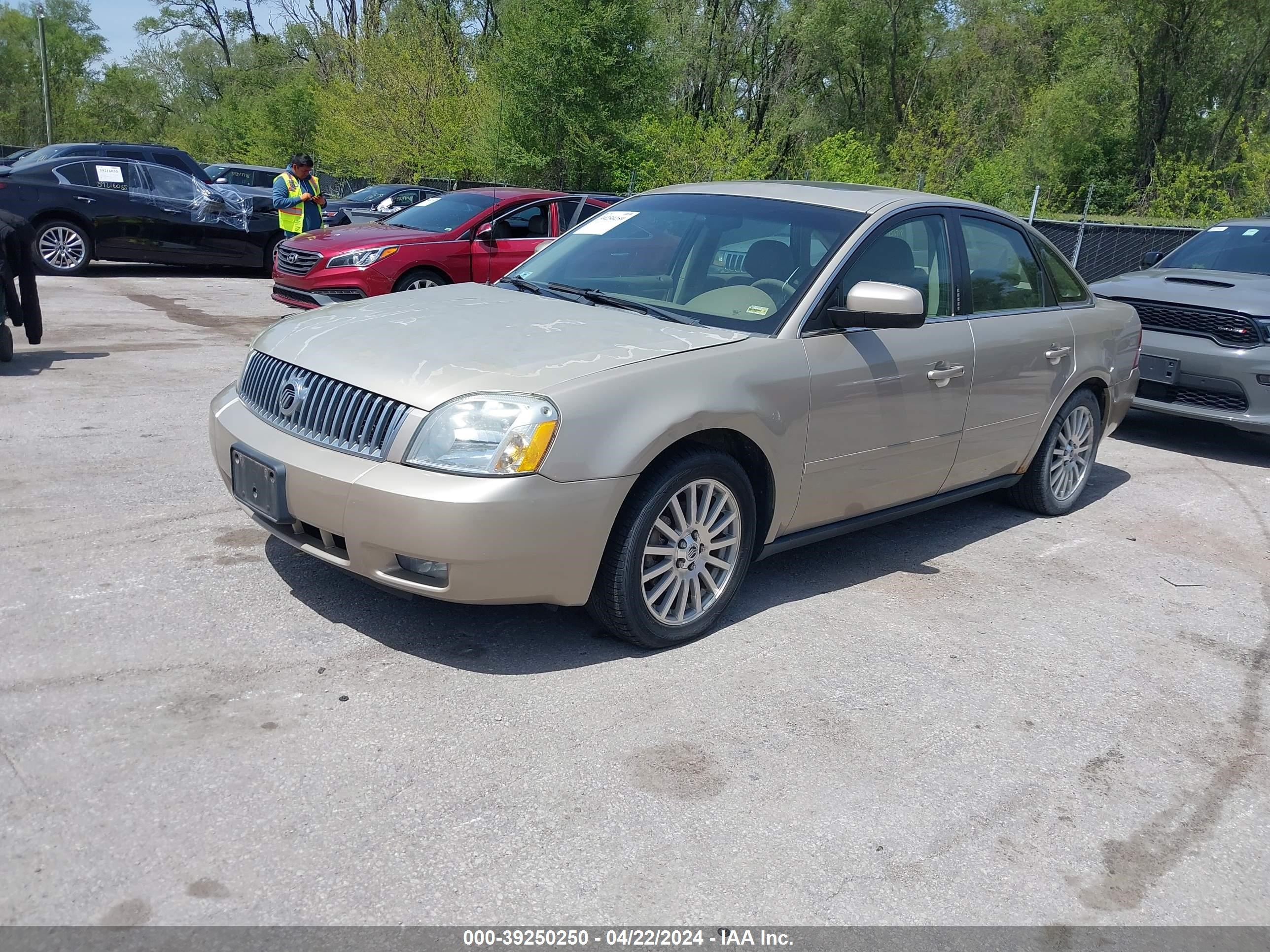 Photo 1 VIN: 1MEFM43165G602179 - MERCURY MONTEGO 