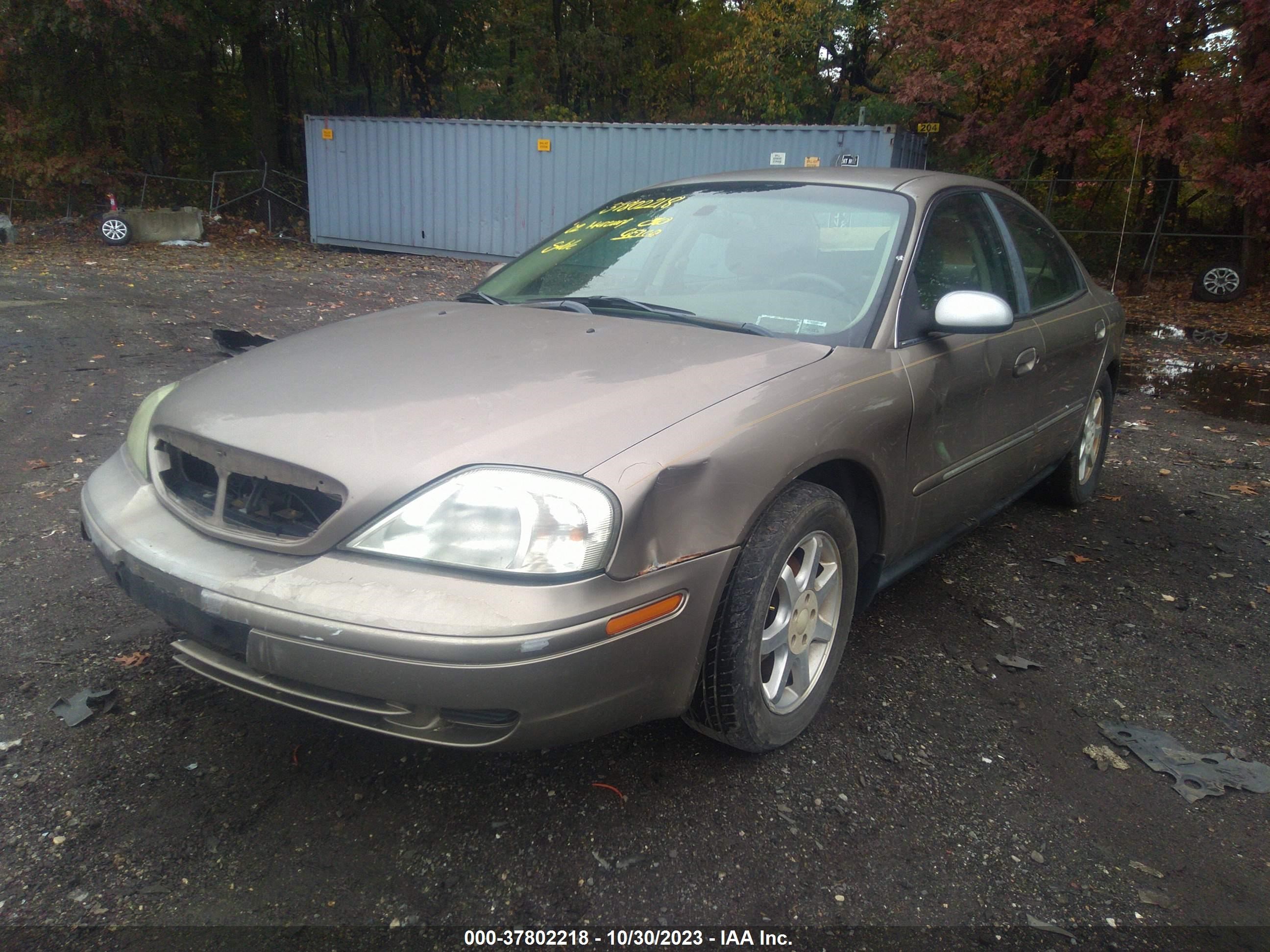 Photo 1 VIN: 1MEFM50U22A627406 - MERCURY SABLE 