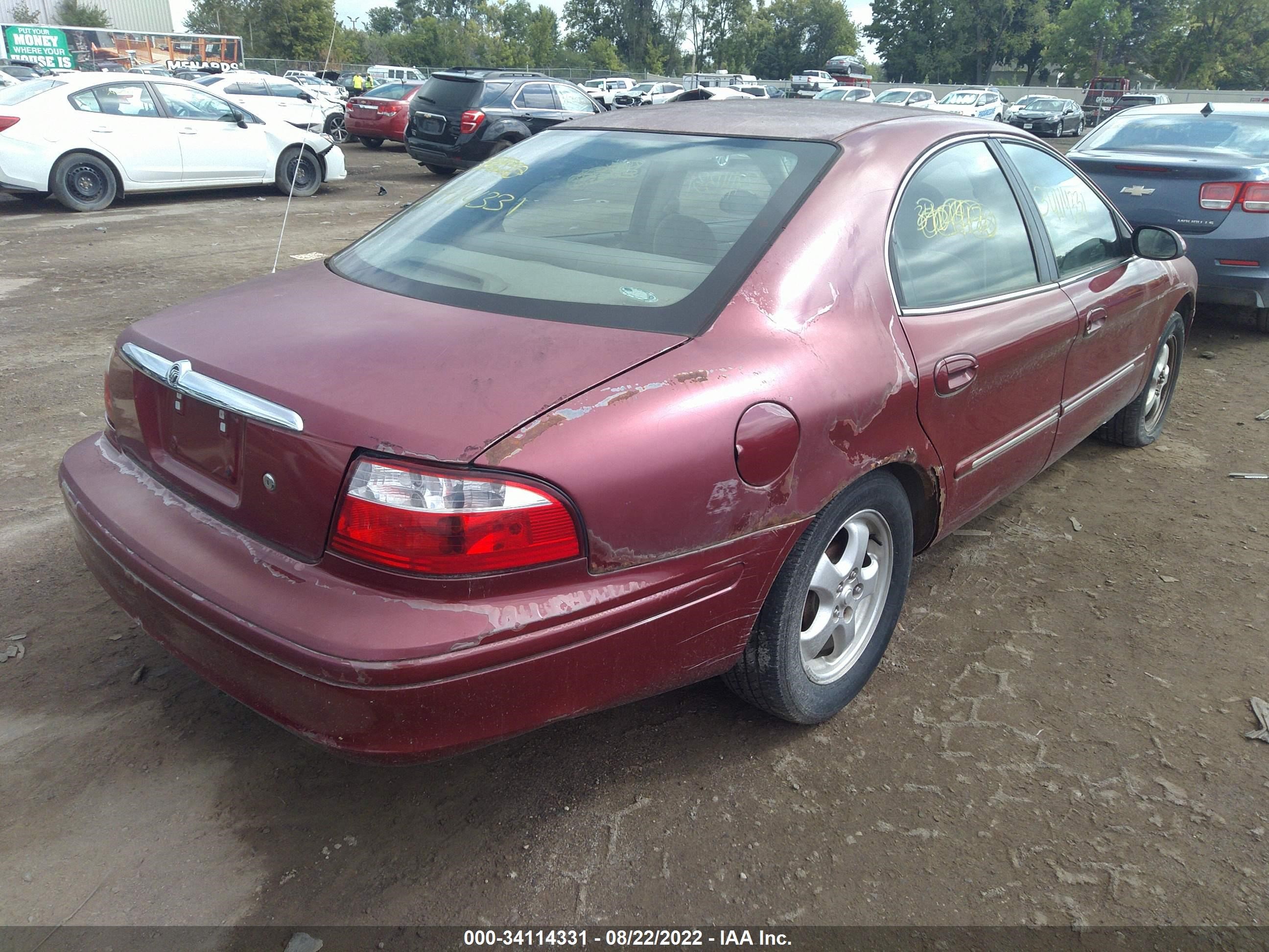 Photo 3 VIN: 1MEFM50U62G601002 - MERCURY SABLE 