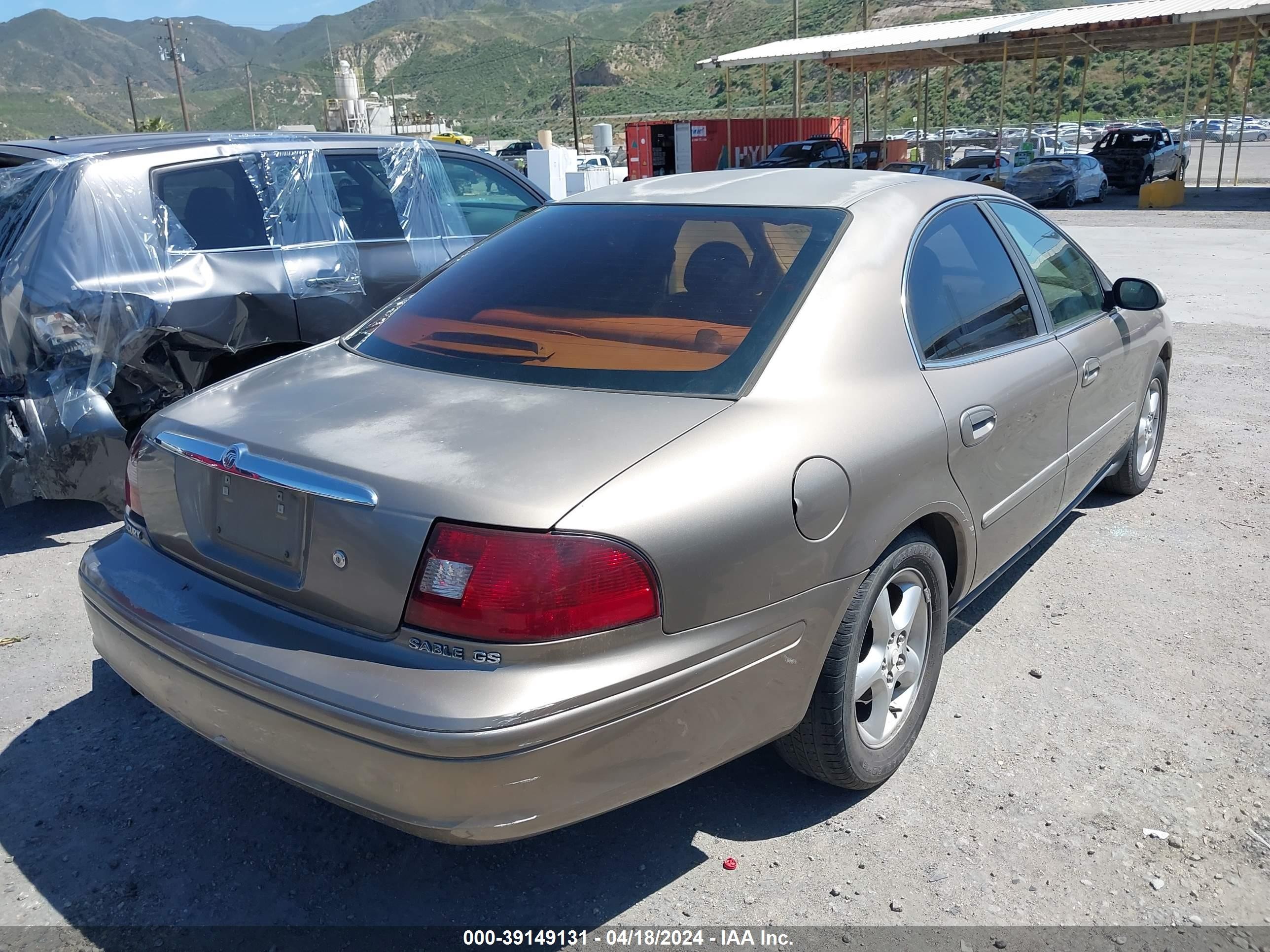 Photo 3 VIN: 1MEFM50U93A600754 - MERCURY SABLE 