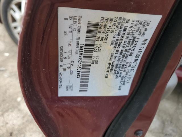 Photo 11 VIN: 1MEFM55S24G601203 - MERCURY SABLE LS P 