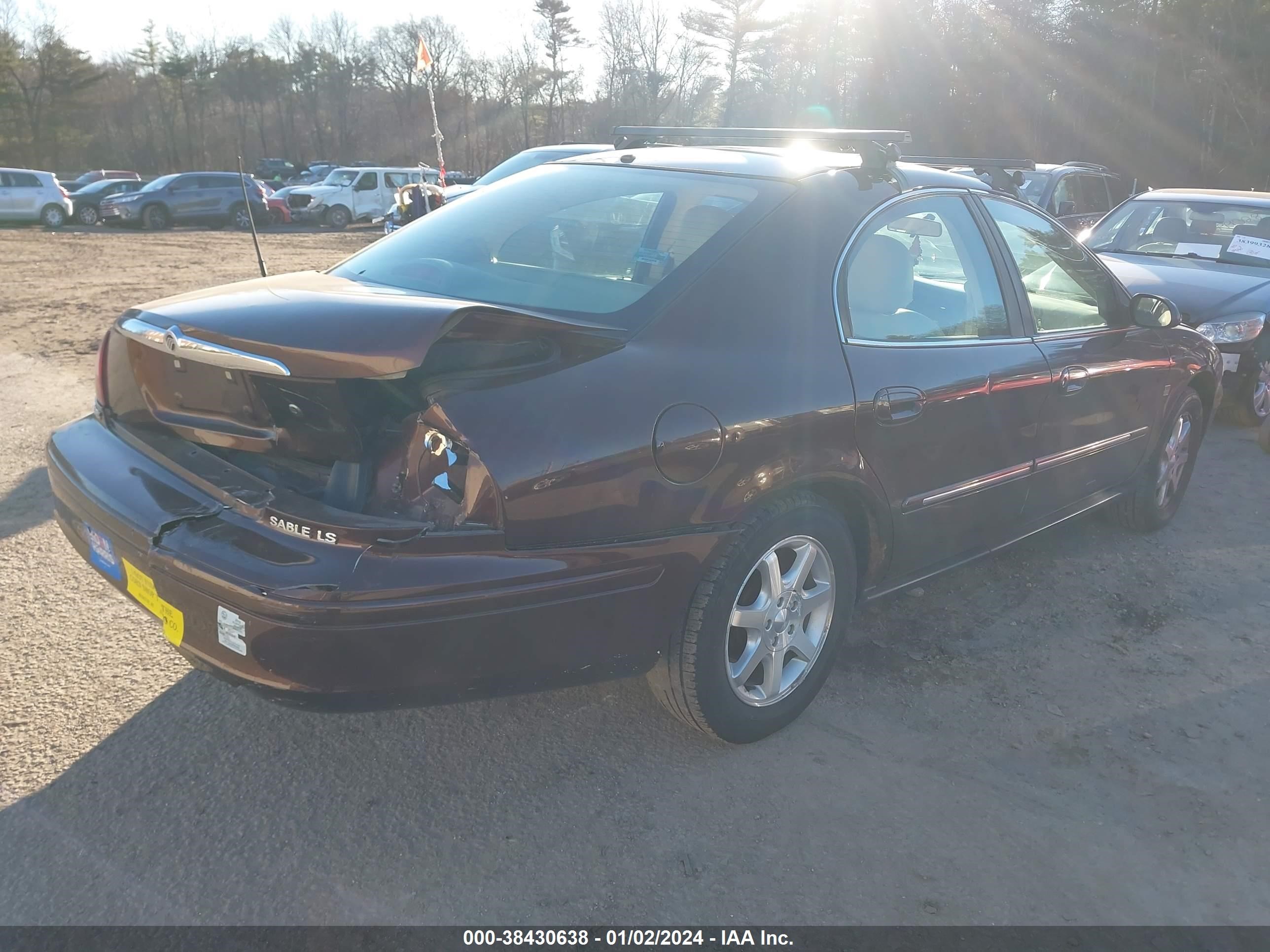 Photo 3 VIN: 1MEFM55S31A625590 - MERCURY SABLE 