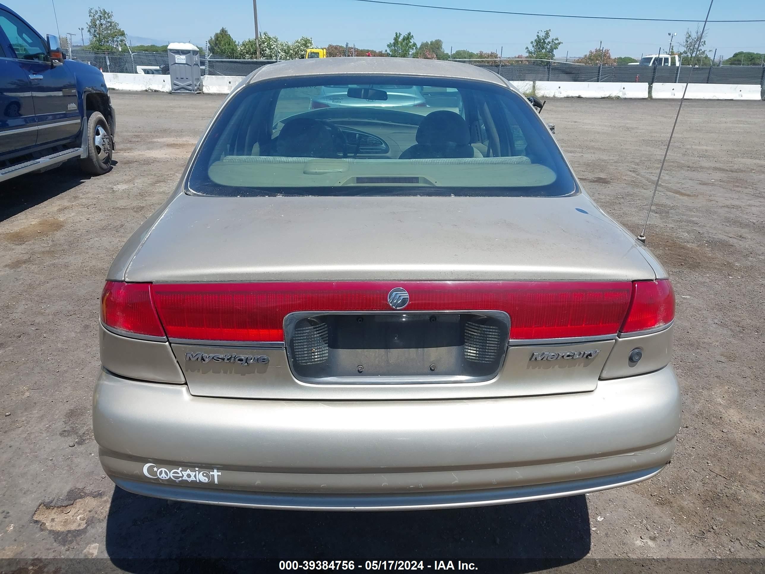 Photo 14 VIN: 1MEFM6534YK610017 - MERCURY MYSTIQUE 