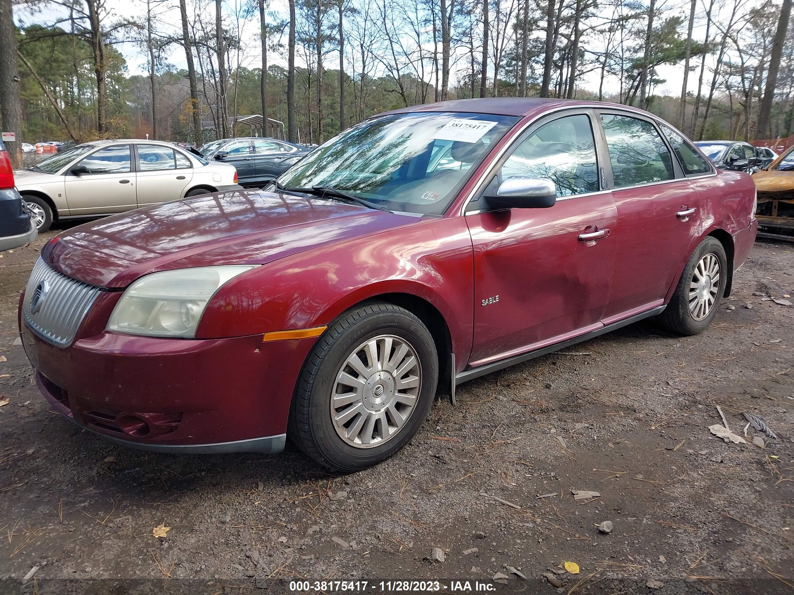 Photo 1 VIN: 1MEHM40W28G623060 - MERCURY SABLE 