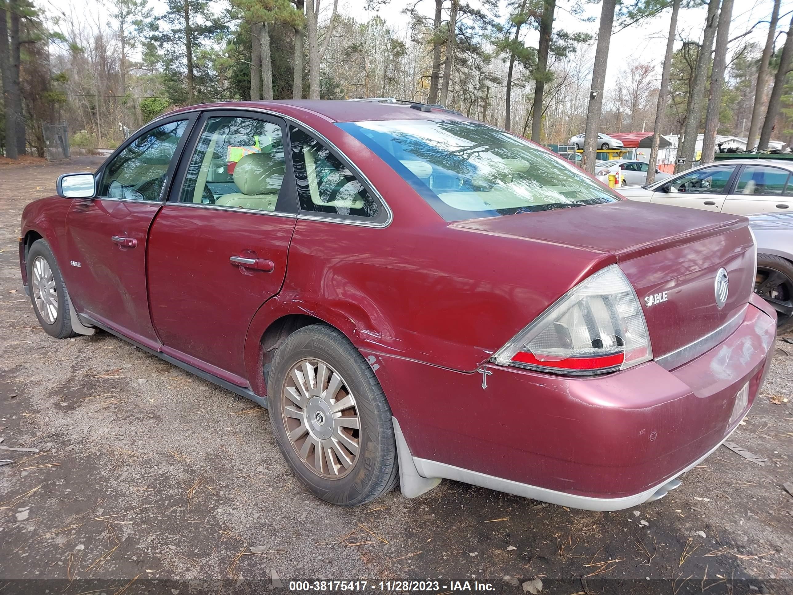 Photo 2 VIN: 1MEHM40W28G623060 - MERCURY SABLE 