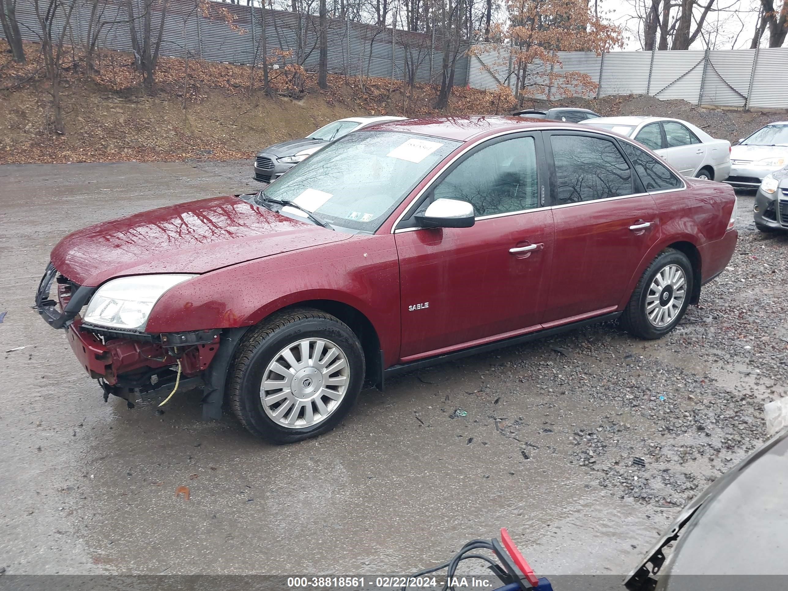 Photo 1 VIN: 1MEHM40W48G624355 - MERCURY SABLE 