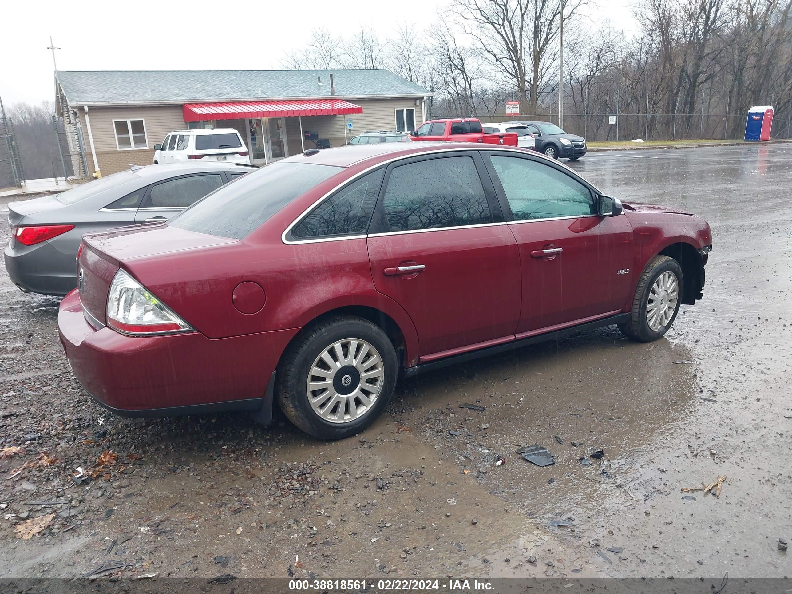 Photo 3 VIN: 1MEHM40W48G624355 - MERCURY SABLE 