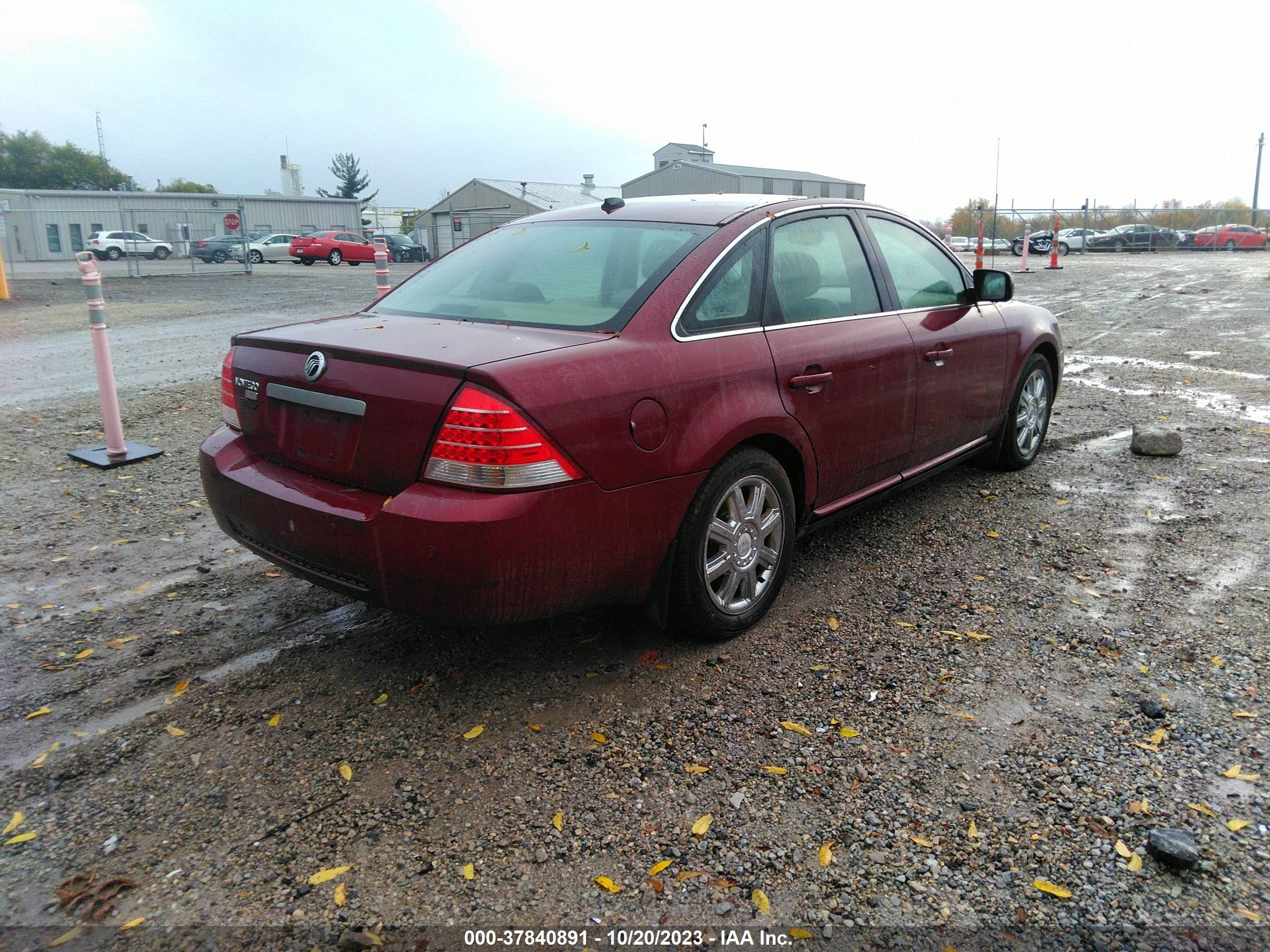 Photo 3 VIN: 1MEHM42107G606404 - MERCURY MONTEGO 