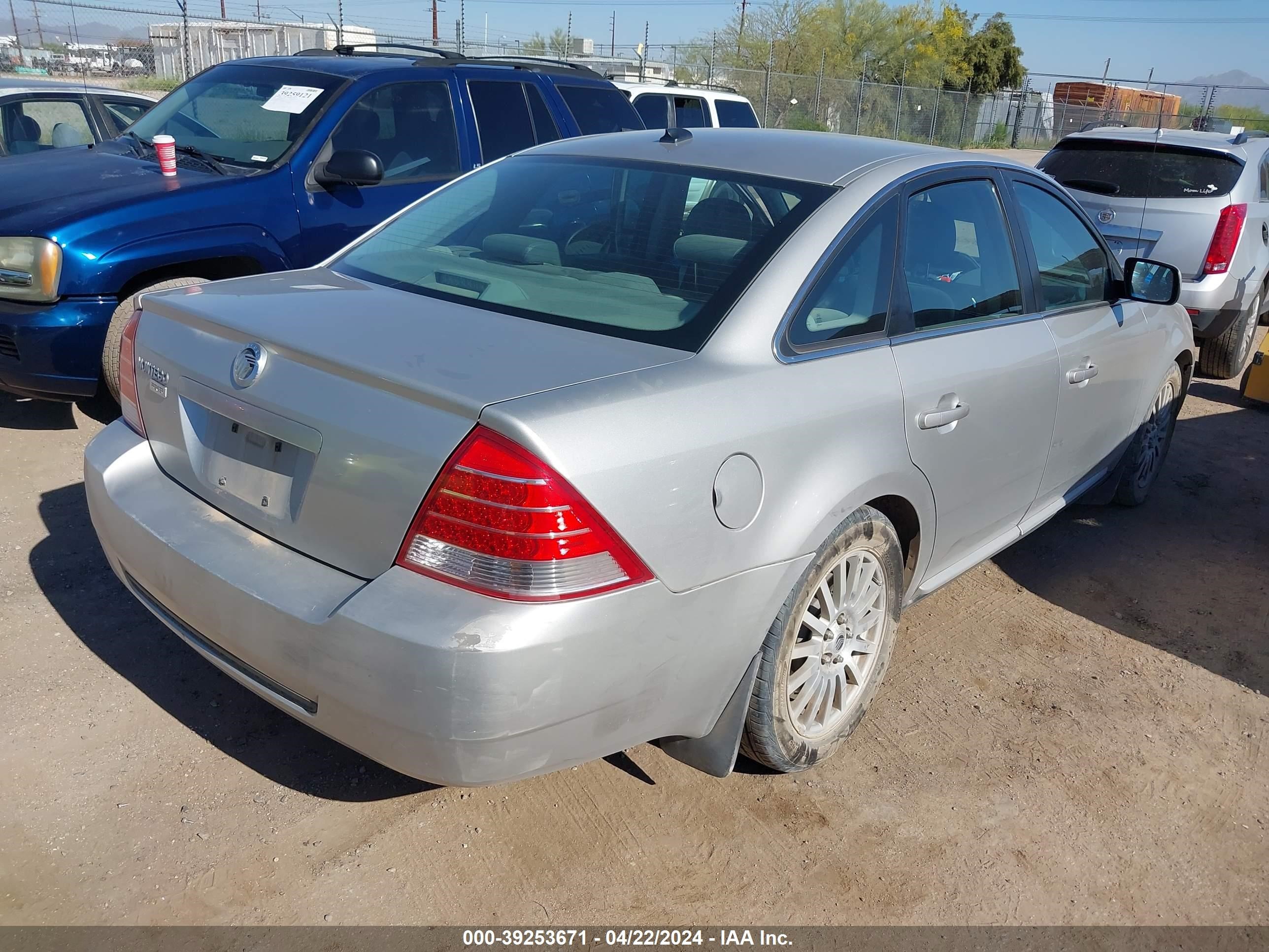 Photo 3 VIN: 1MEHM42117G613913 - MERCURY MONTEGO 