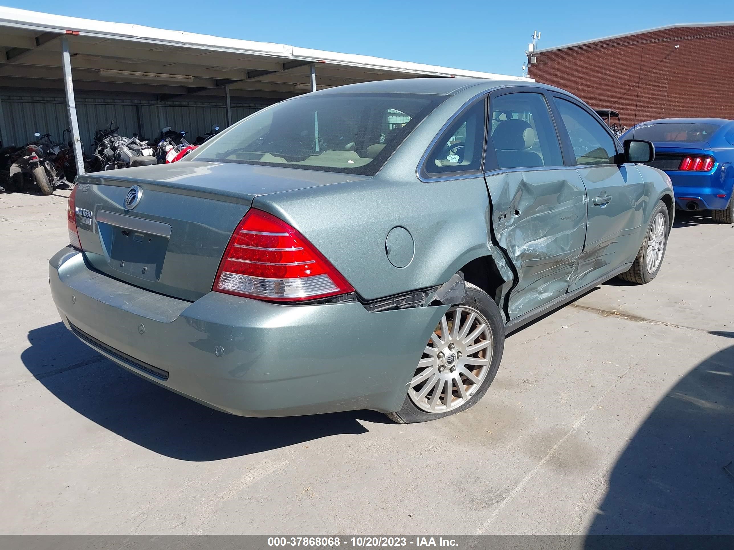 Photo 3 VIN: 1MEHM42146G609398 - MERCURY MONTEGO 