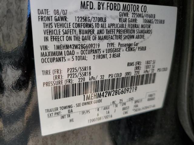 Photo 11 VIN: 1MEHM42W28G609219 - MERCURY SABLE PREM 