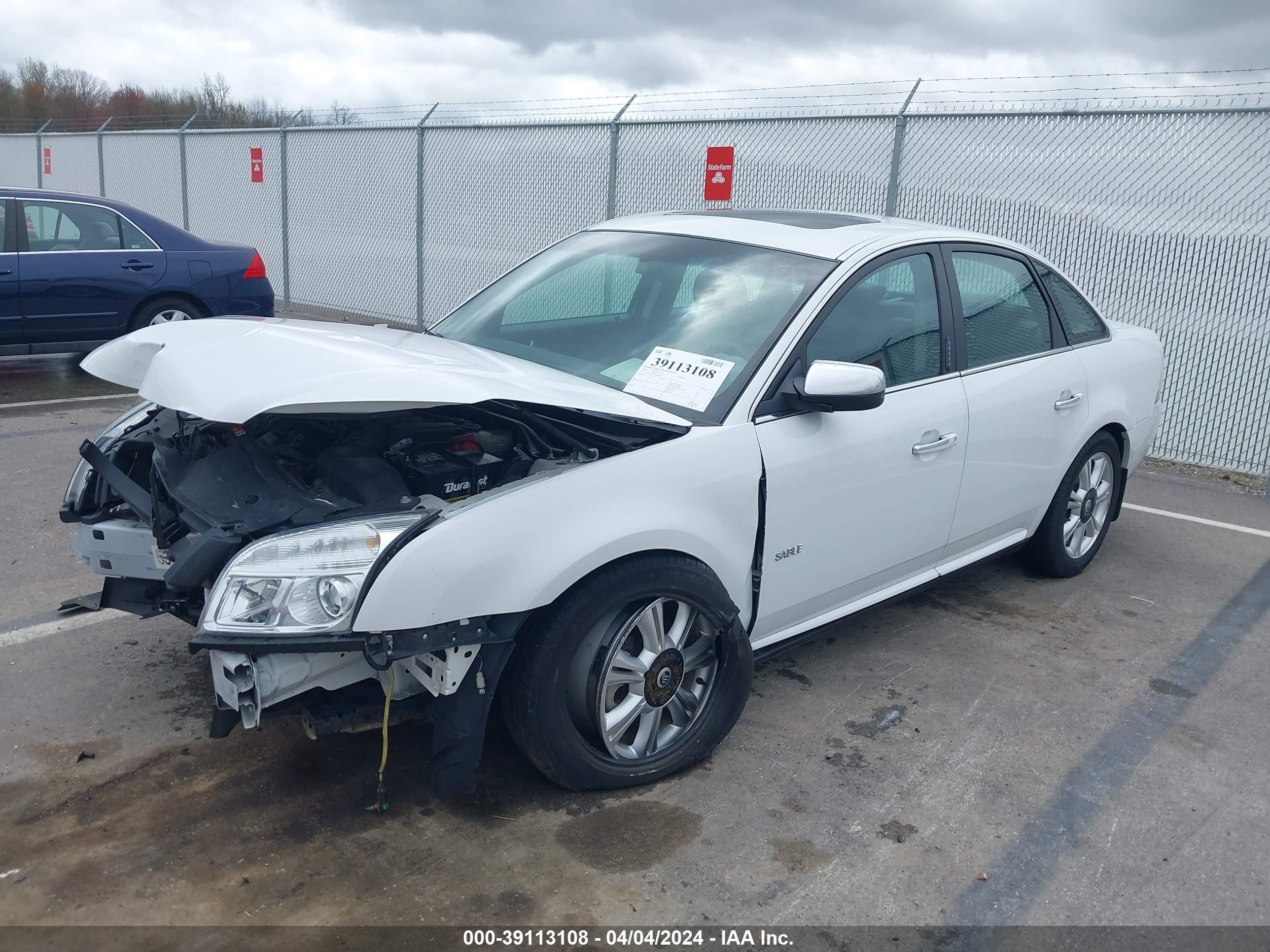 Photo 1 VIN: 1MEHM42W78G607840 - MERCURY SABLE 